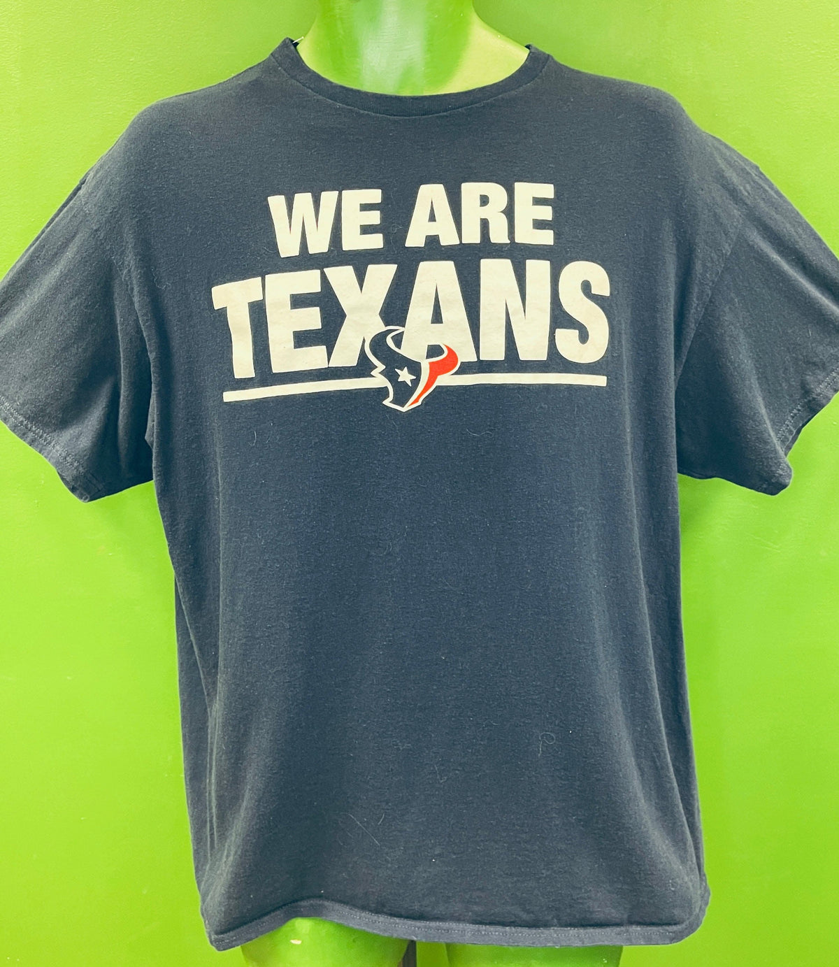 NFL Houston Texans "We are Texans" 100% Cotton T-Shirt Unisex X-Large