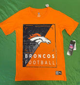 NFL Denver Broncos QR Code Connect T-Shirt Youth Small 8 NWT