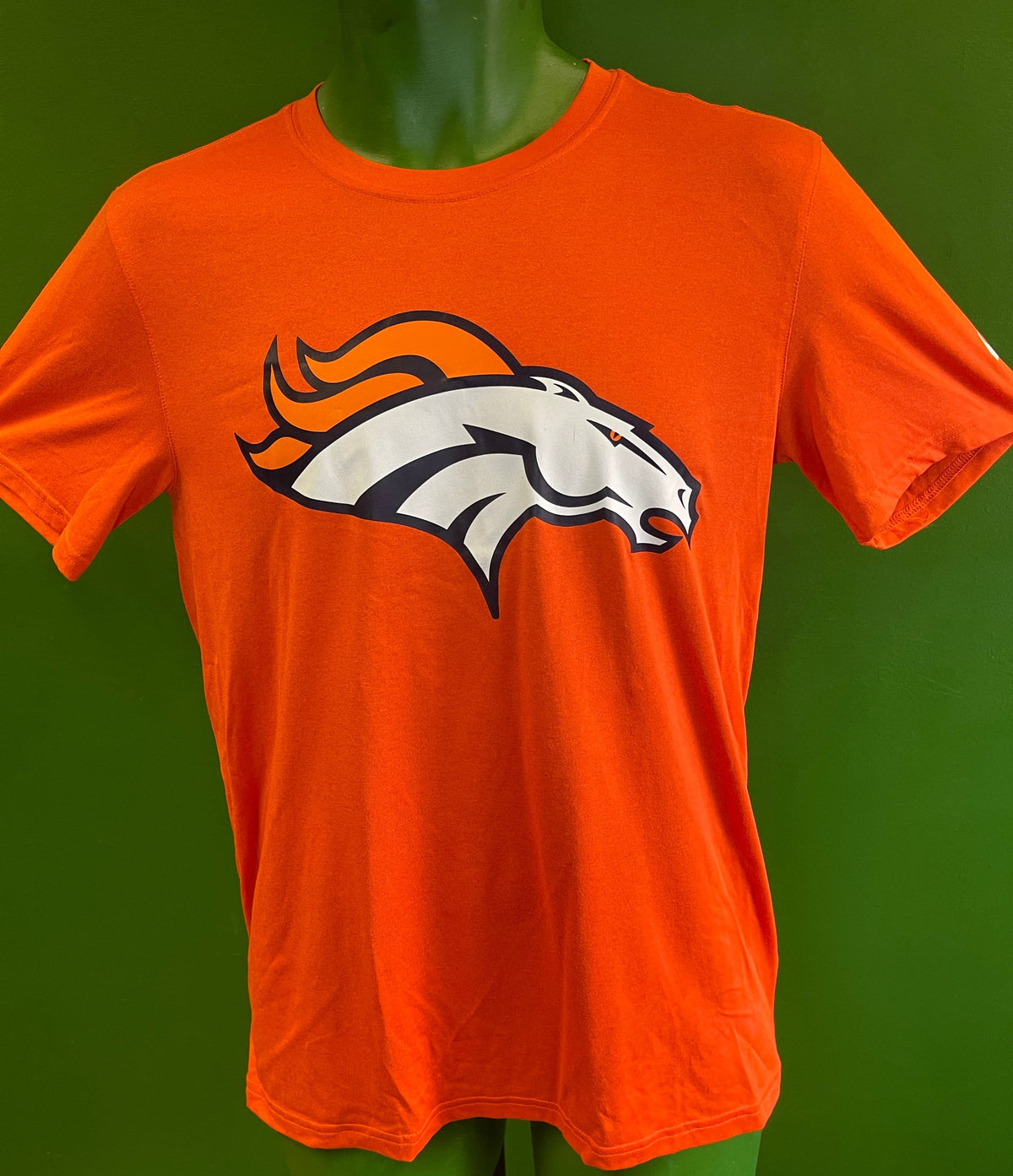NFL Denver Broncos Dri-Fit Orange T-Shirt Men's Small NWT