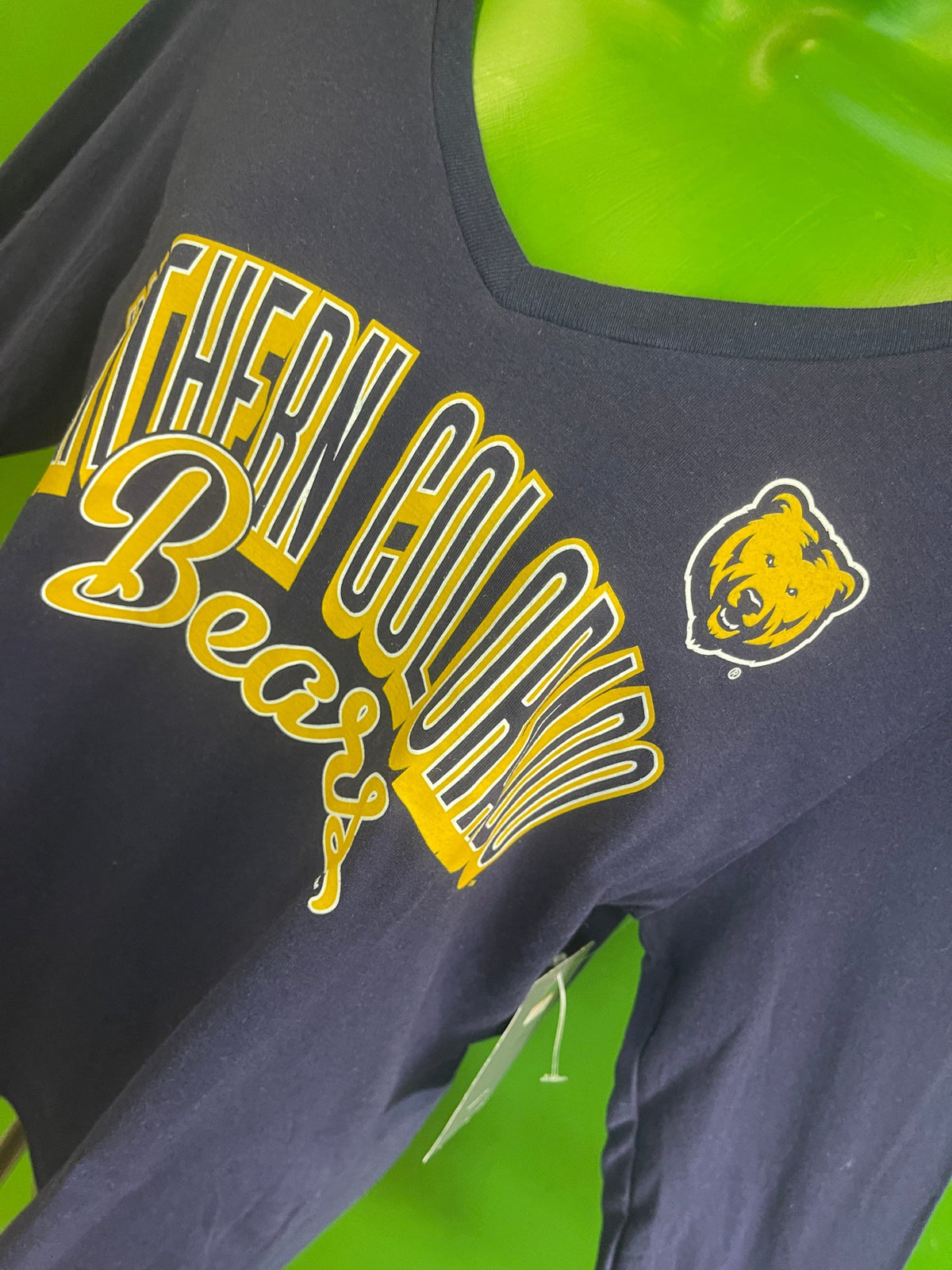 NCAA Northern Colorado Bears Russell L/S T-Shirt Women's Large NWT