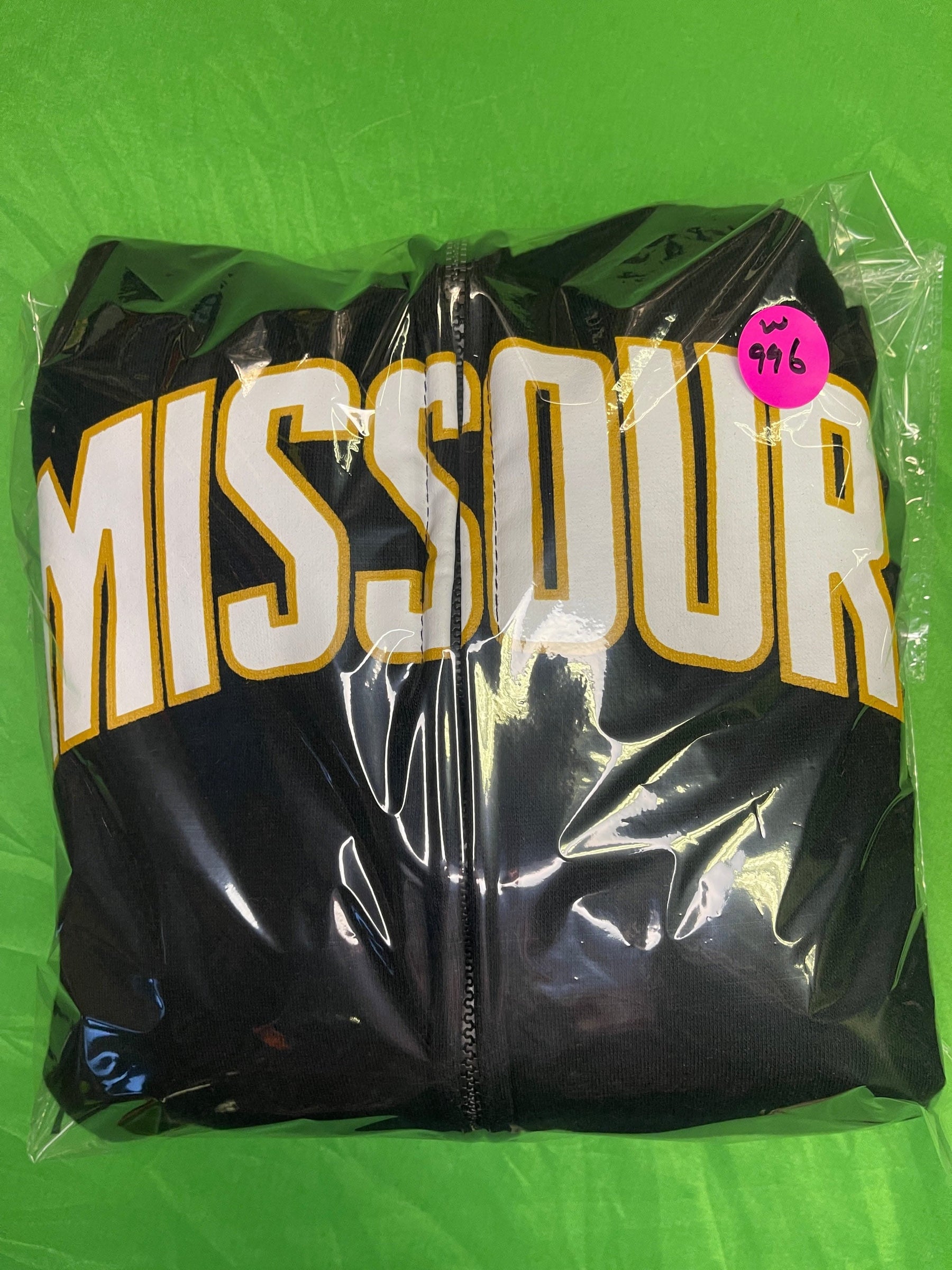 NCAA Missouri Tigers Helmet Style Full-Zip Hoodie Youth Large 14-16