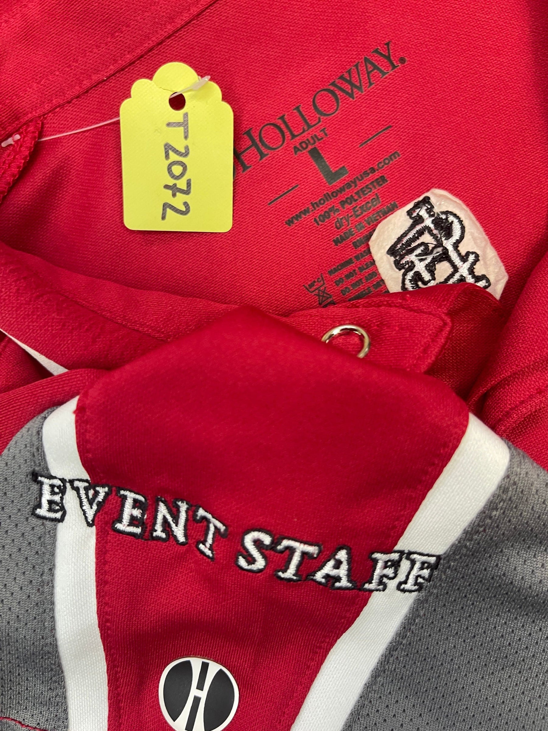 MLB St. Louis Cardinals "Event Staff" Golf Polo Shirt Men's Large