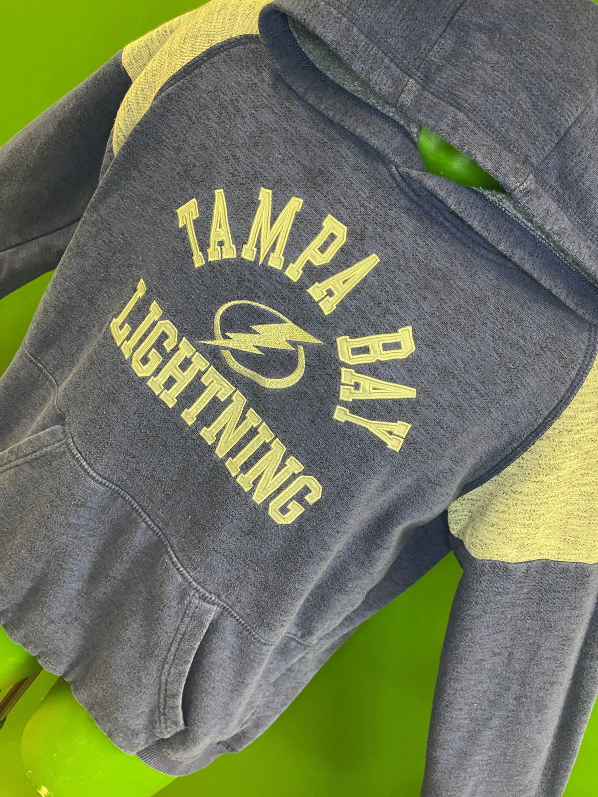 NHL Tampa Bay Lightning 100% Cotton Pullover Hoodie Youth Medium/Large