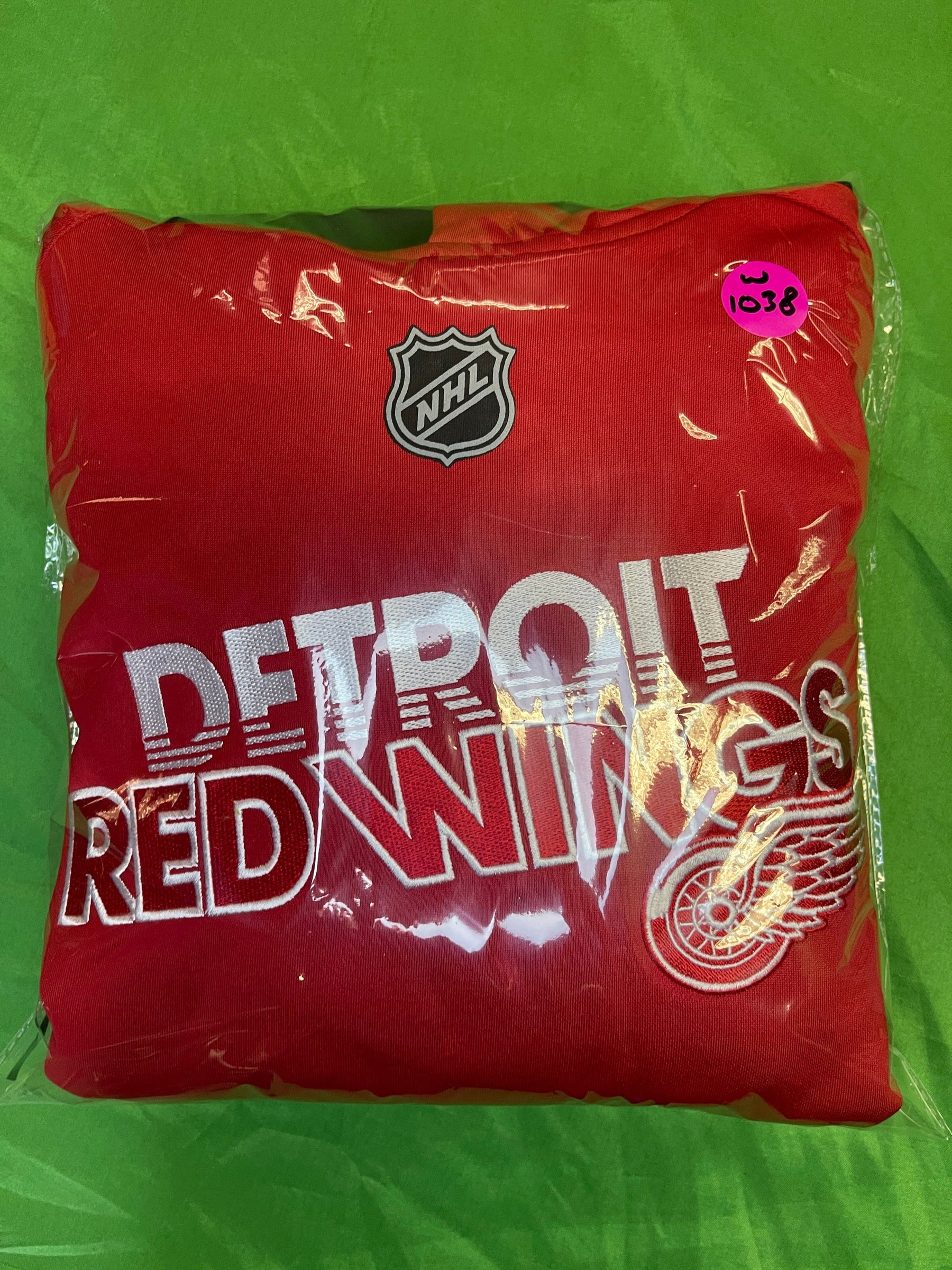 NHL Detroit Red Wings Stitched Pullover Hoodie Youth Large 14-16