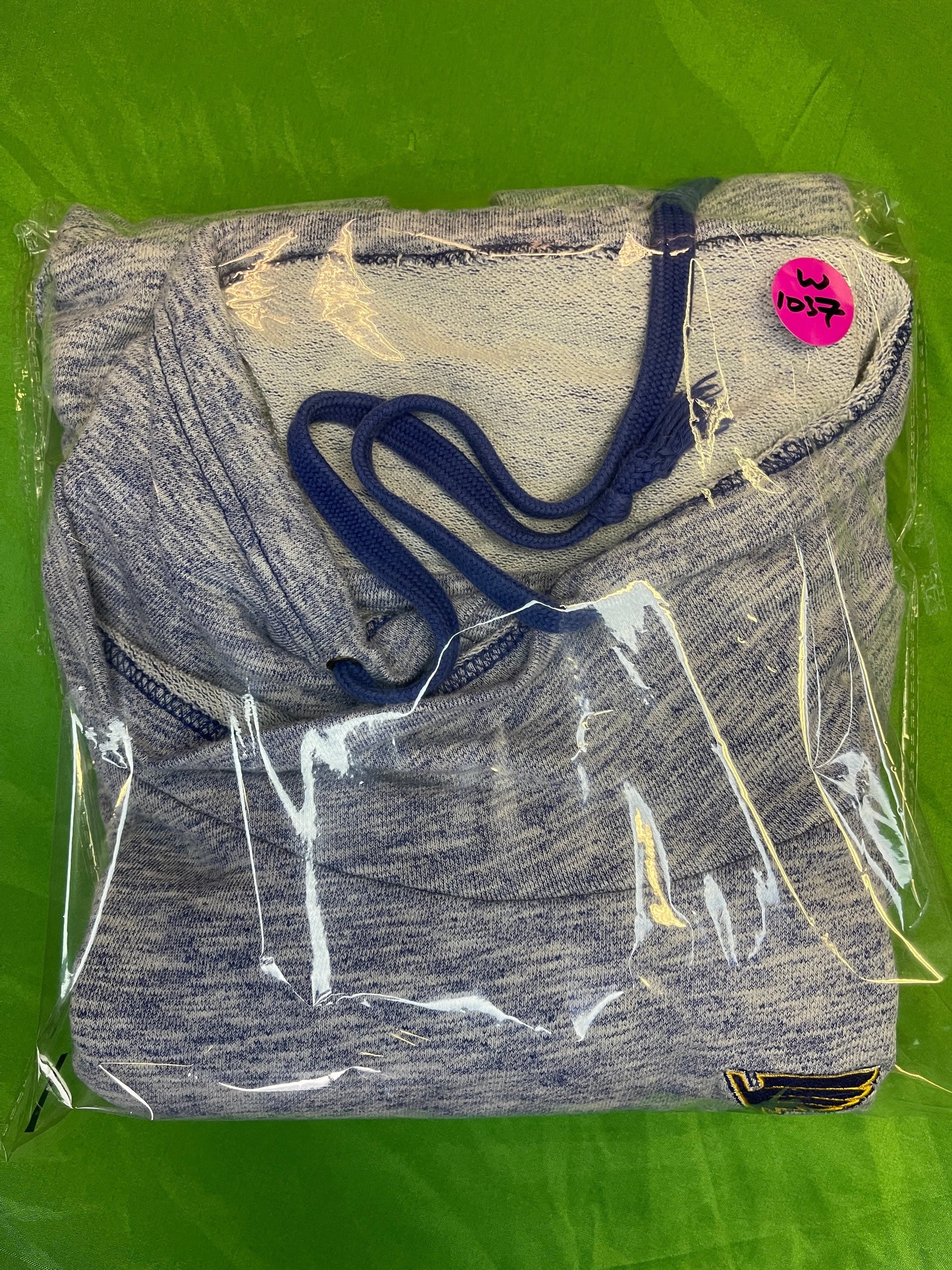 NHL St. Louis Blues Antigua Heathered Pullover Hoodie Women's Large