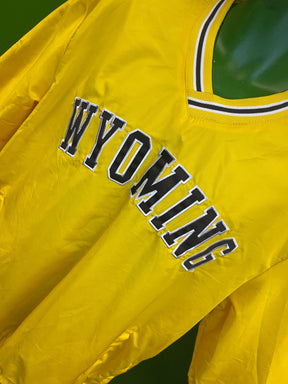NCAA Wyoming Cowboys GIII Yellow Pullover Men's Large