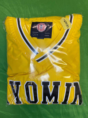 NCAA Wyoming Cowboys GIII Yellow Pullover Men's Large