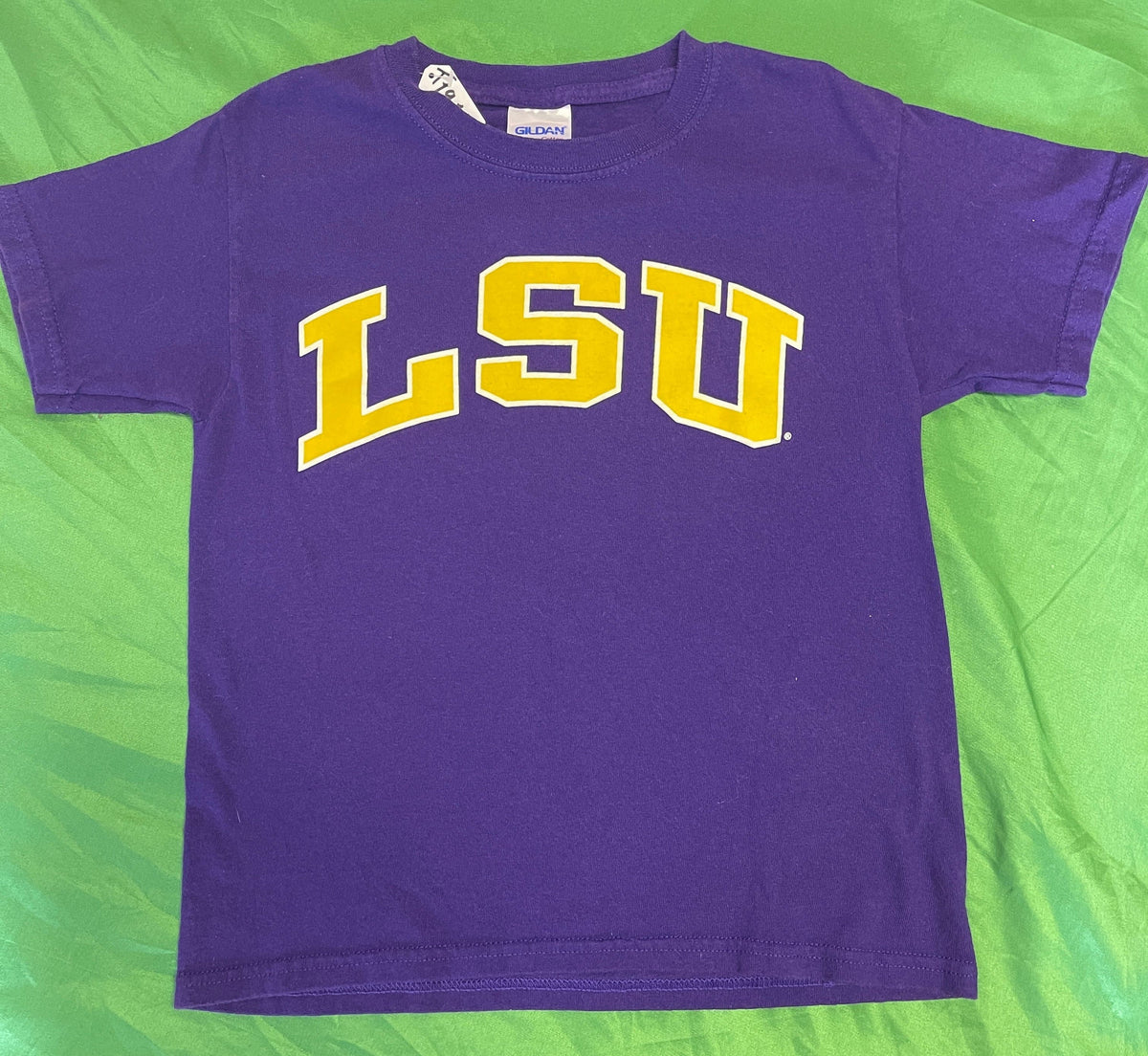 NCAA Louisiana State LSU Tigers Cotton T-Shirt Youth Small 8