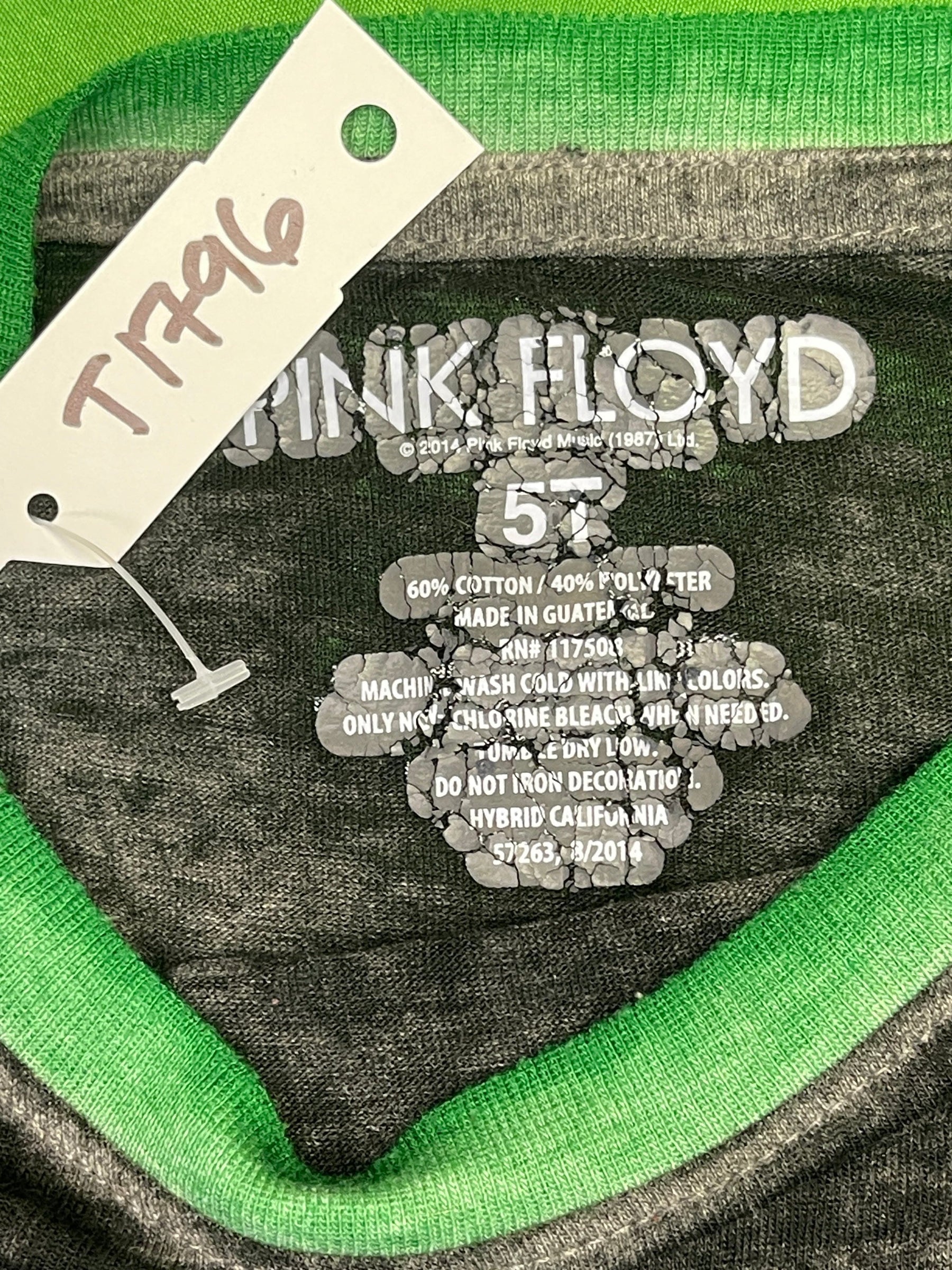 Pink Floyd L/S Tissue T-Shirt Youth X-Small 5