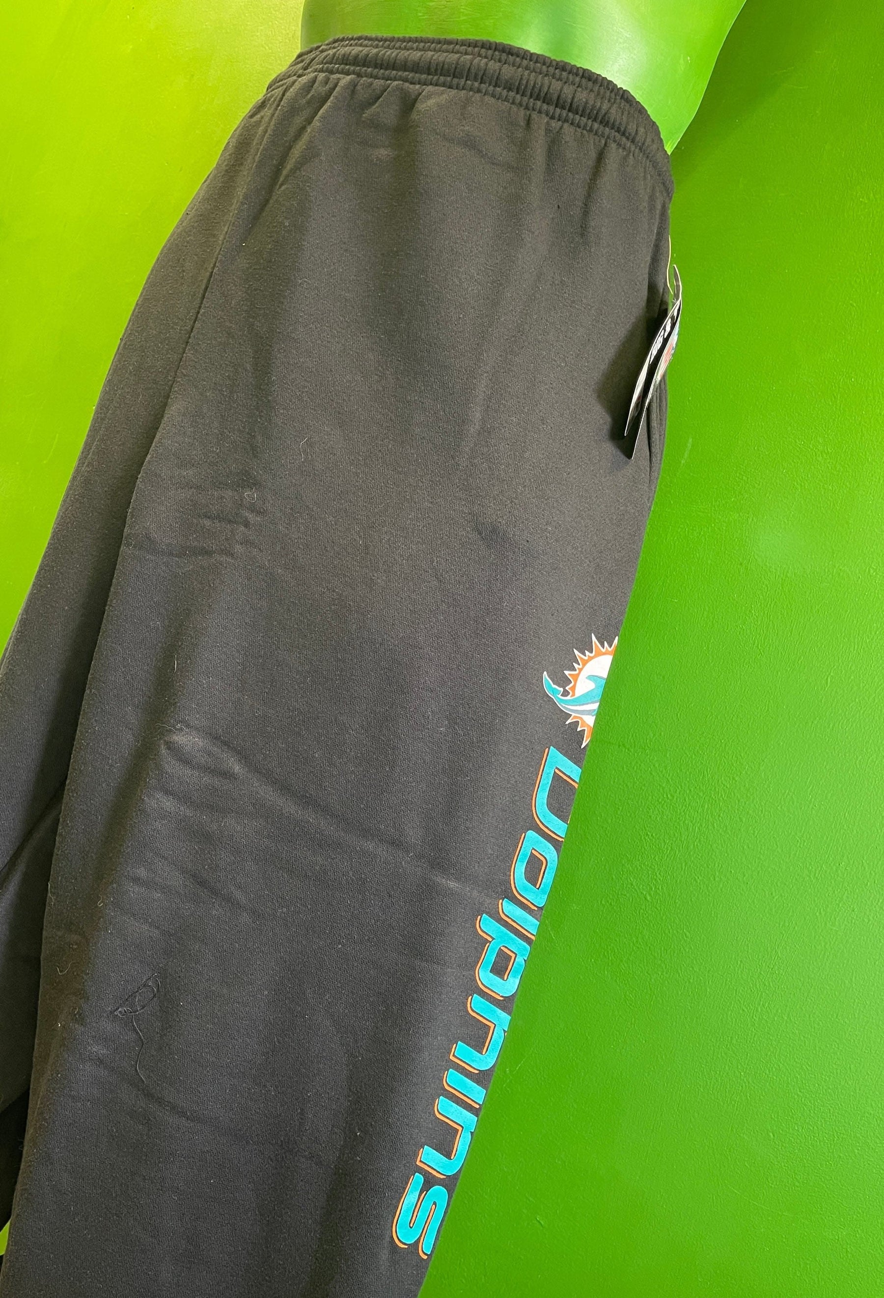 NFL Miami Dolphins Majestic Workout Trousers/Joggers Men's 3X-Large NWT