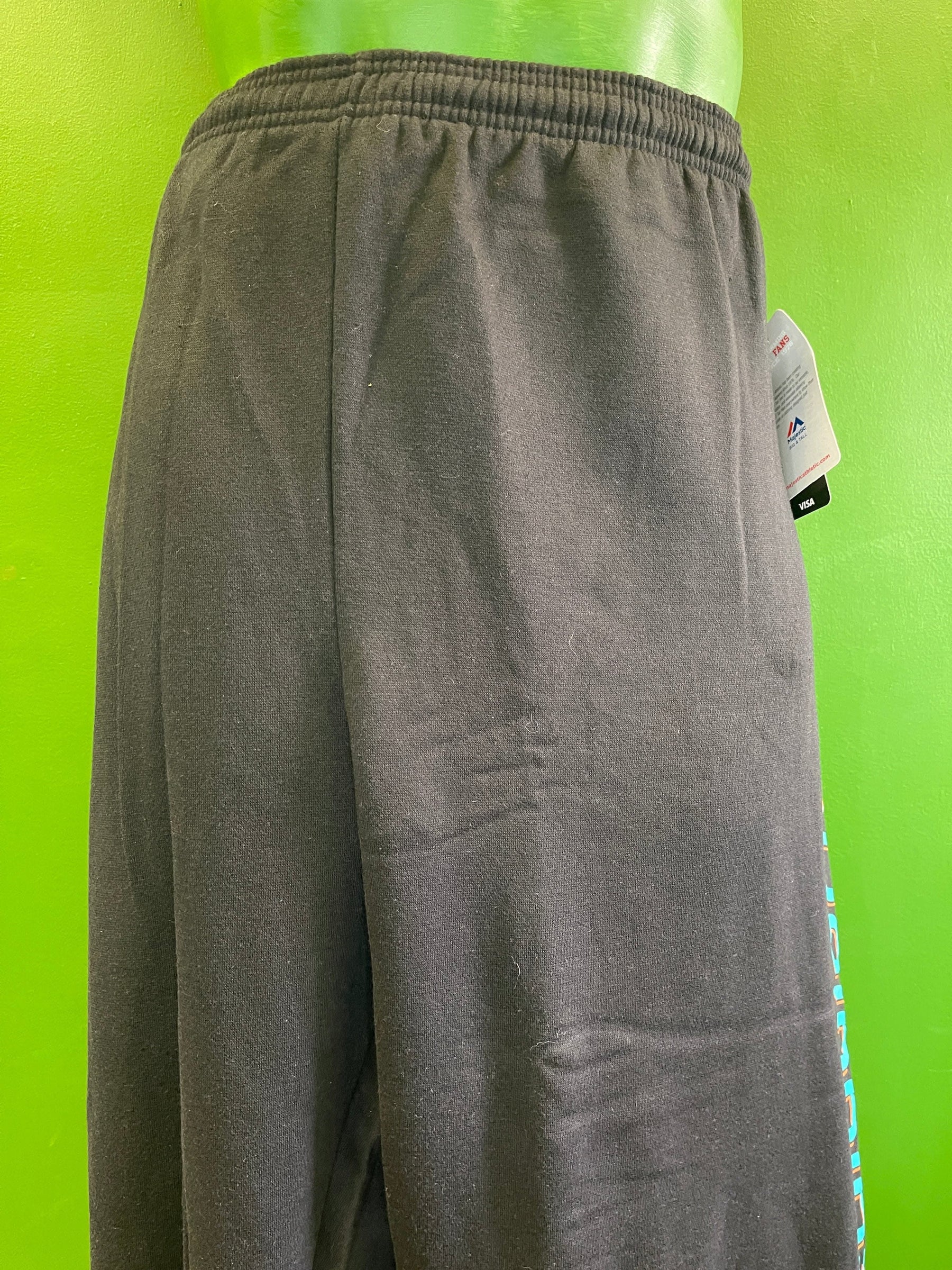 NFL Miami Dolphins Majestic Workout Trousers/Joggers Men's 3X-Large NWT