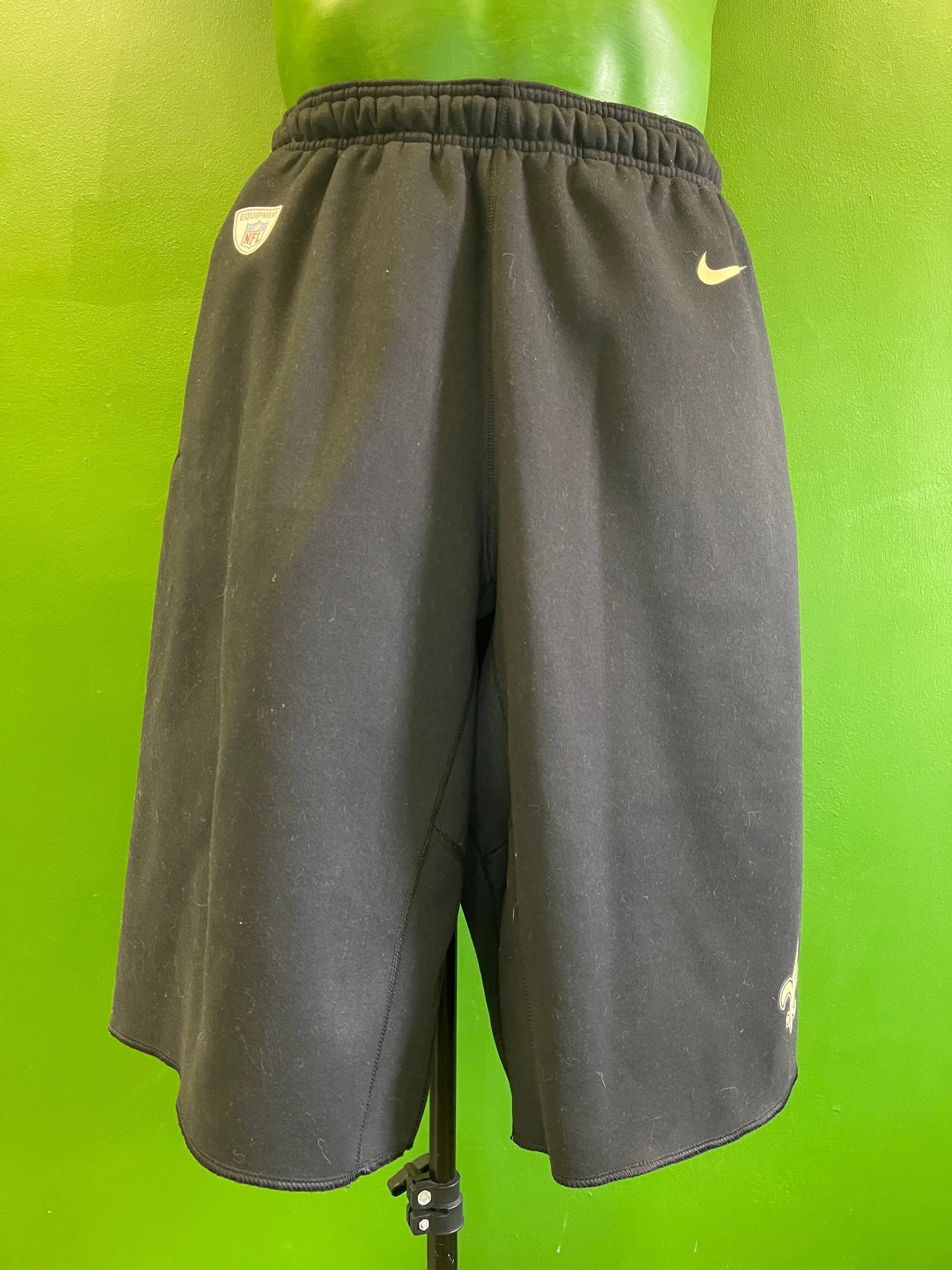 NFL New Orleans Saints Dri-Fit Training Shorts Men's Large