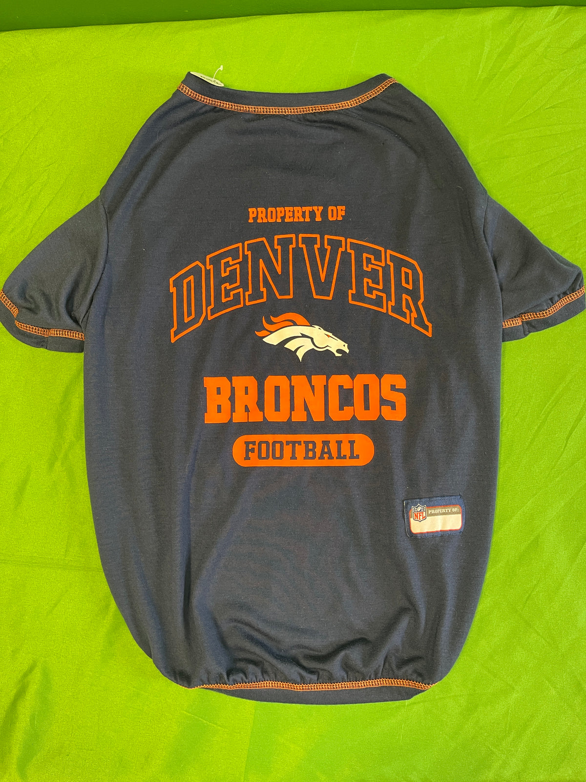 NFL Denver Broncos Dog T-Shirt Size X-Large