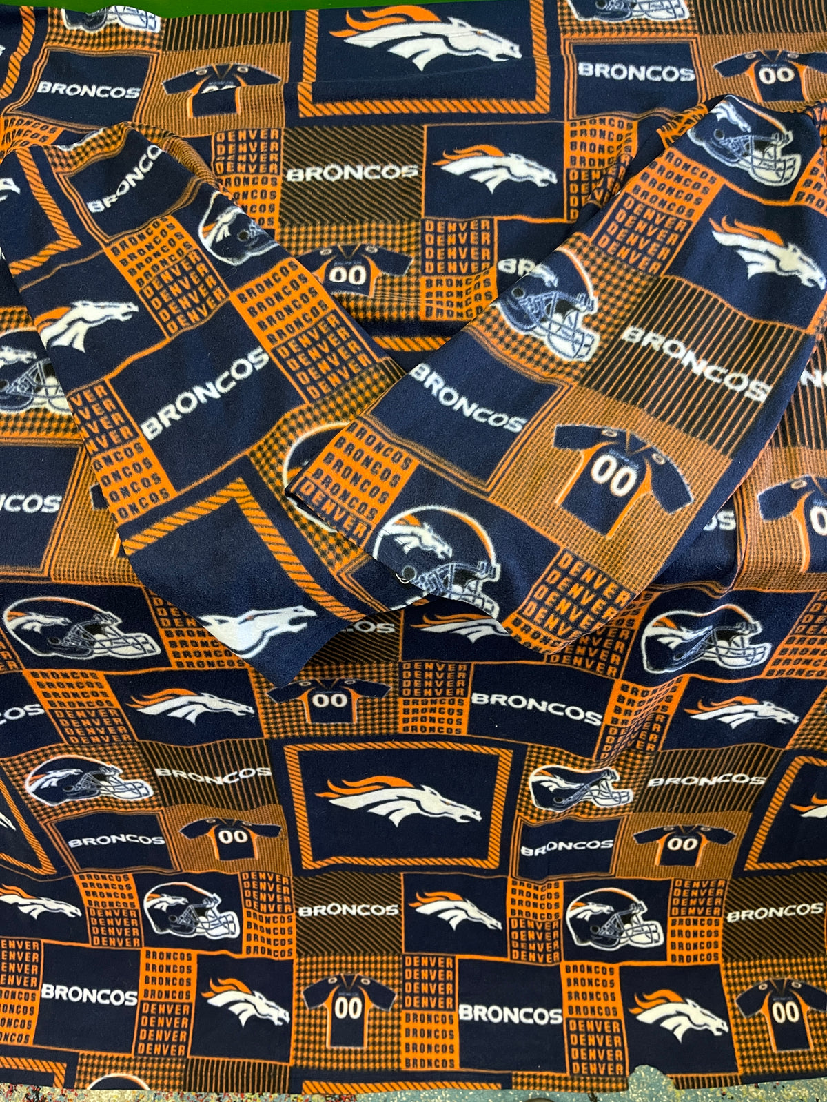 NFL Denver Broncos Snuggie Blanket with Arms