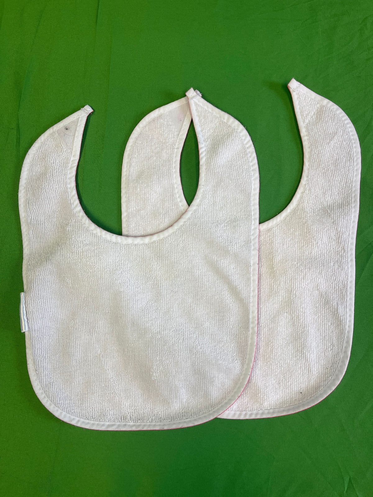 NCAA Ohio State Buckeyes Set of 2 Terrycloth Bibs Infant Baby OSFM