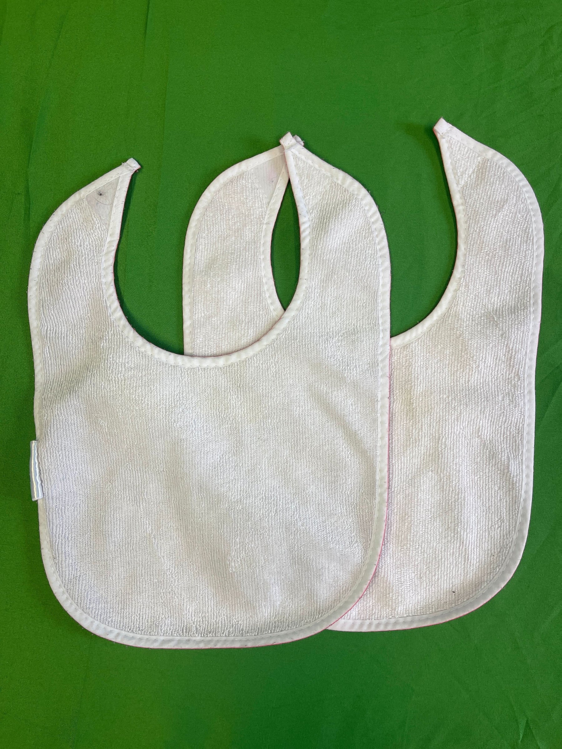 NCAA Ohio State Buckeyes Set of 2 Terrycloth Bibs Infant Baby OSFM