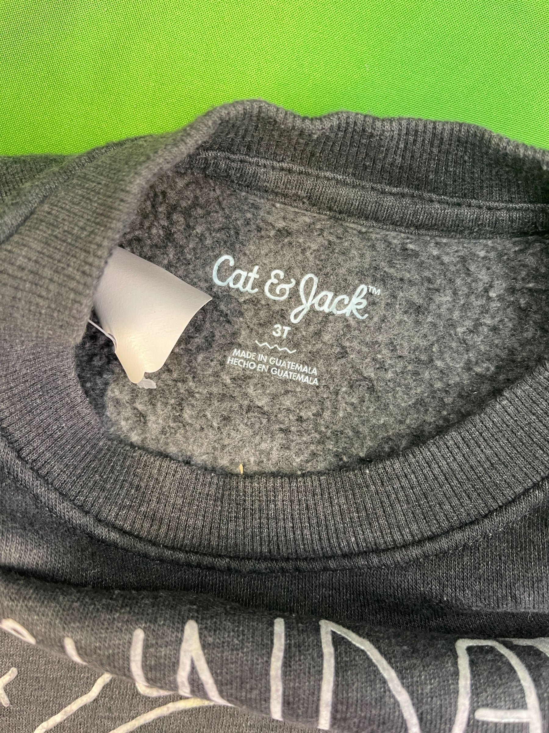 American Football Grey "Sunday Funday" Pullover Sweatshirt Toddler 3T