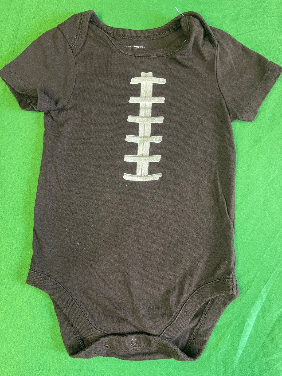 American Football Pigskin Style Bodysuit/Vest Toddler 12-18 Months