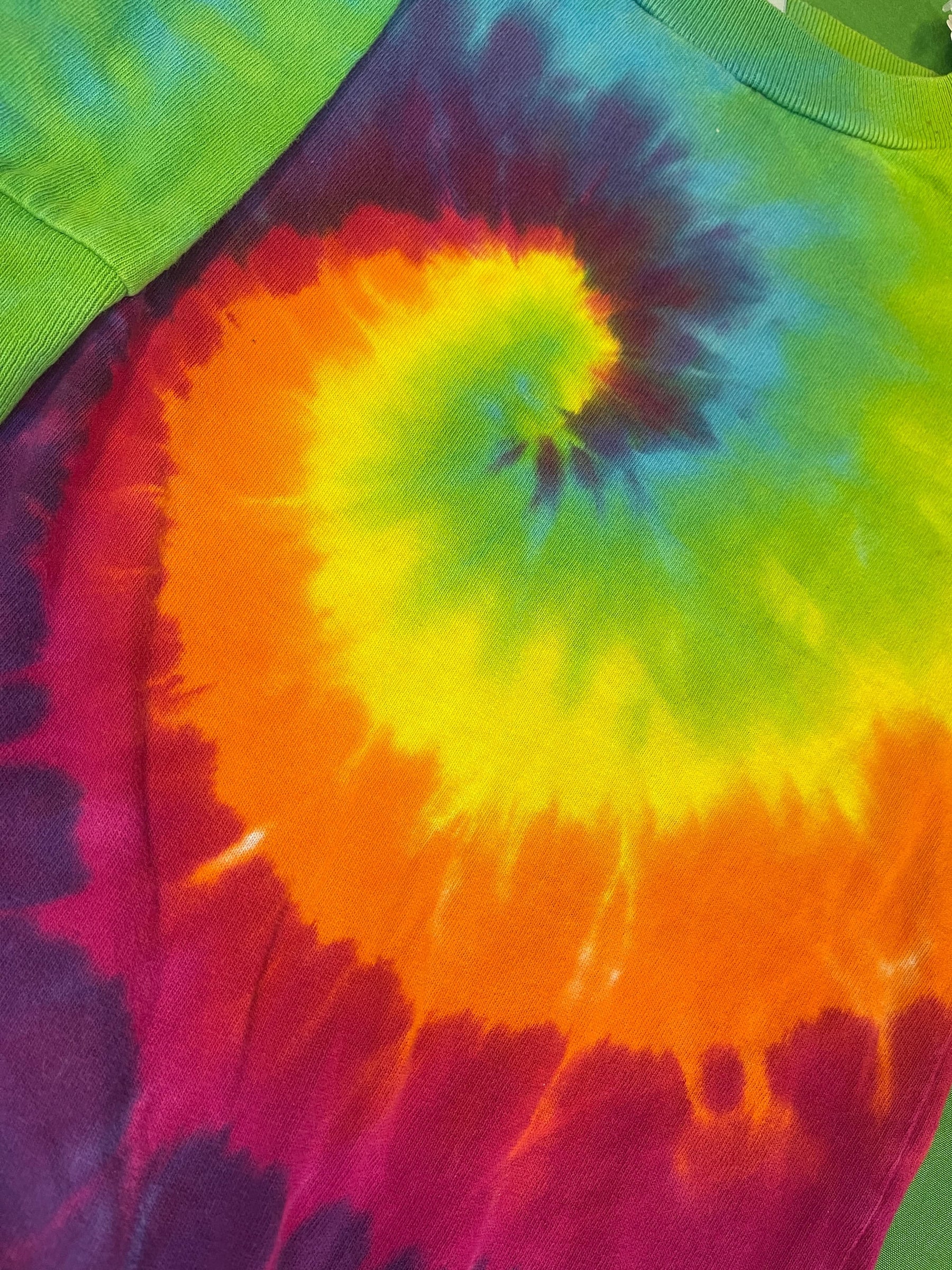 Rainbow Tie-Dye 100% Cotton Playsuit Baby Infant 6 Months