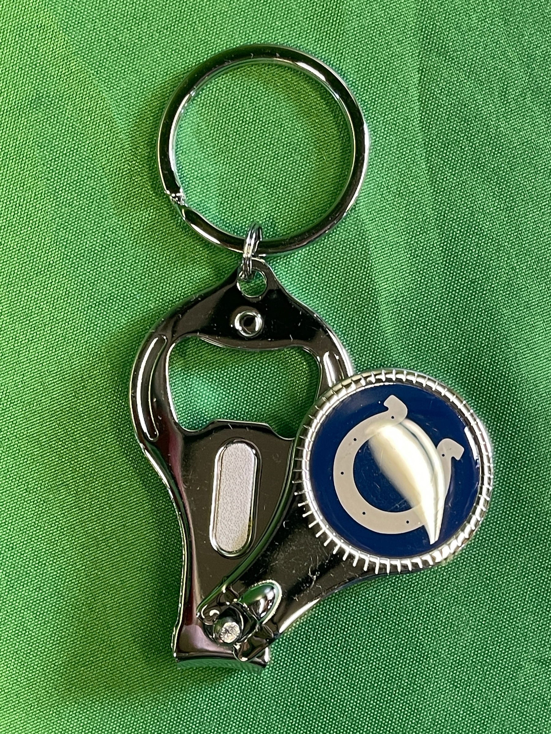 NFL Indianapolis Colts 3-in-1 Keychain Opener Nail Clippers NWT