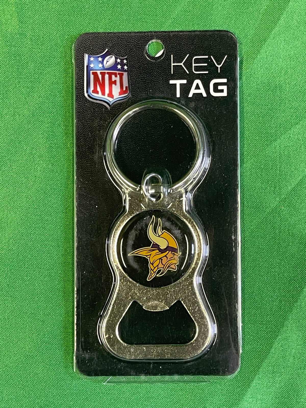 NFL Minnesota Vikings Key Ring Bottle Opener NWT