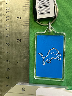 NFL Detroit Lions Acrylic Key Ring Keychain NWT