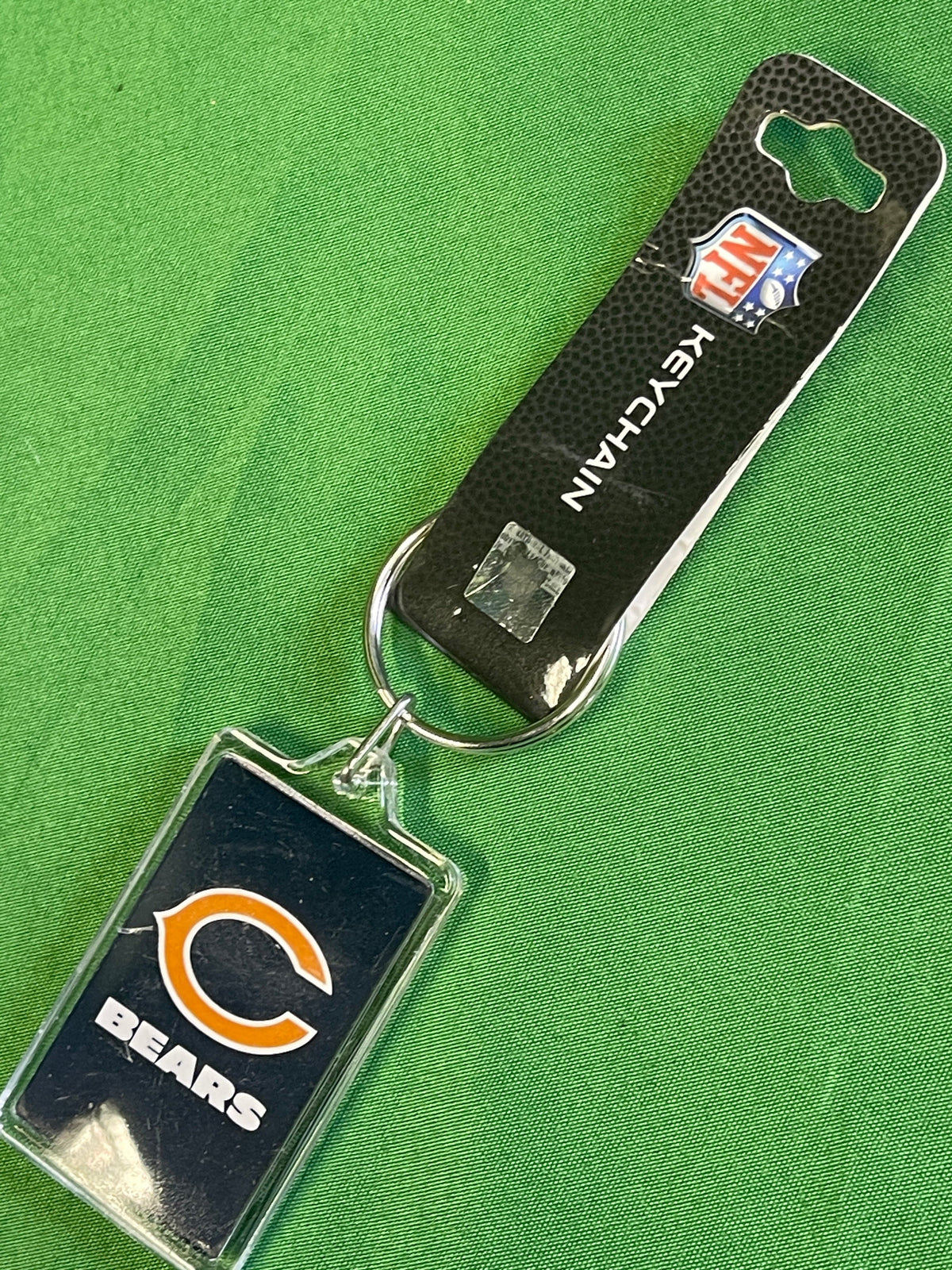 NFL Chicago Bears Acrylic Key Ring Keychain NWT