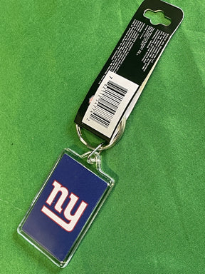 NFL New York Giants Acrylic Key Ring Keychain NWT