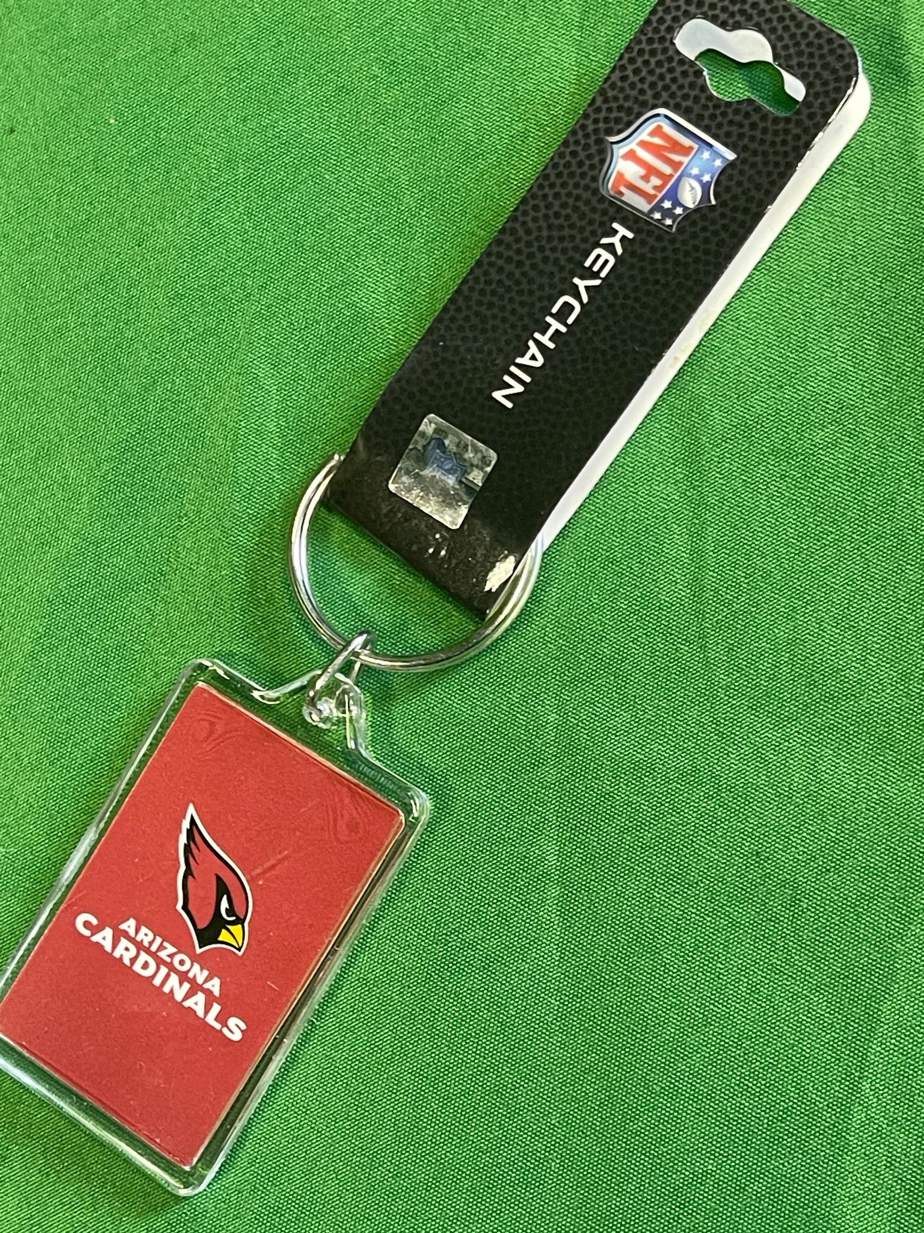 NFL Arizona Cardinals Acrylic Key Ring Keychain NWT