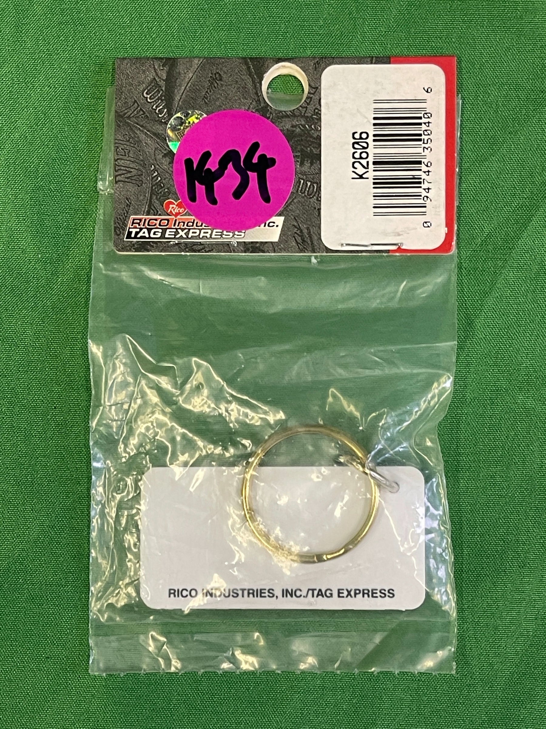 NFL Indianapolis Colts Basic Key Ring Keychain NWT