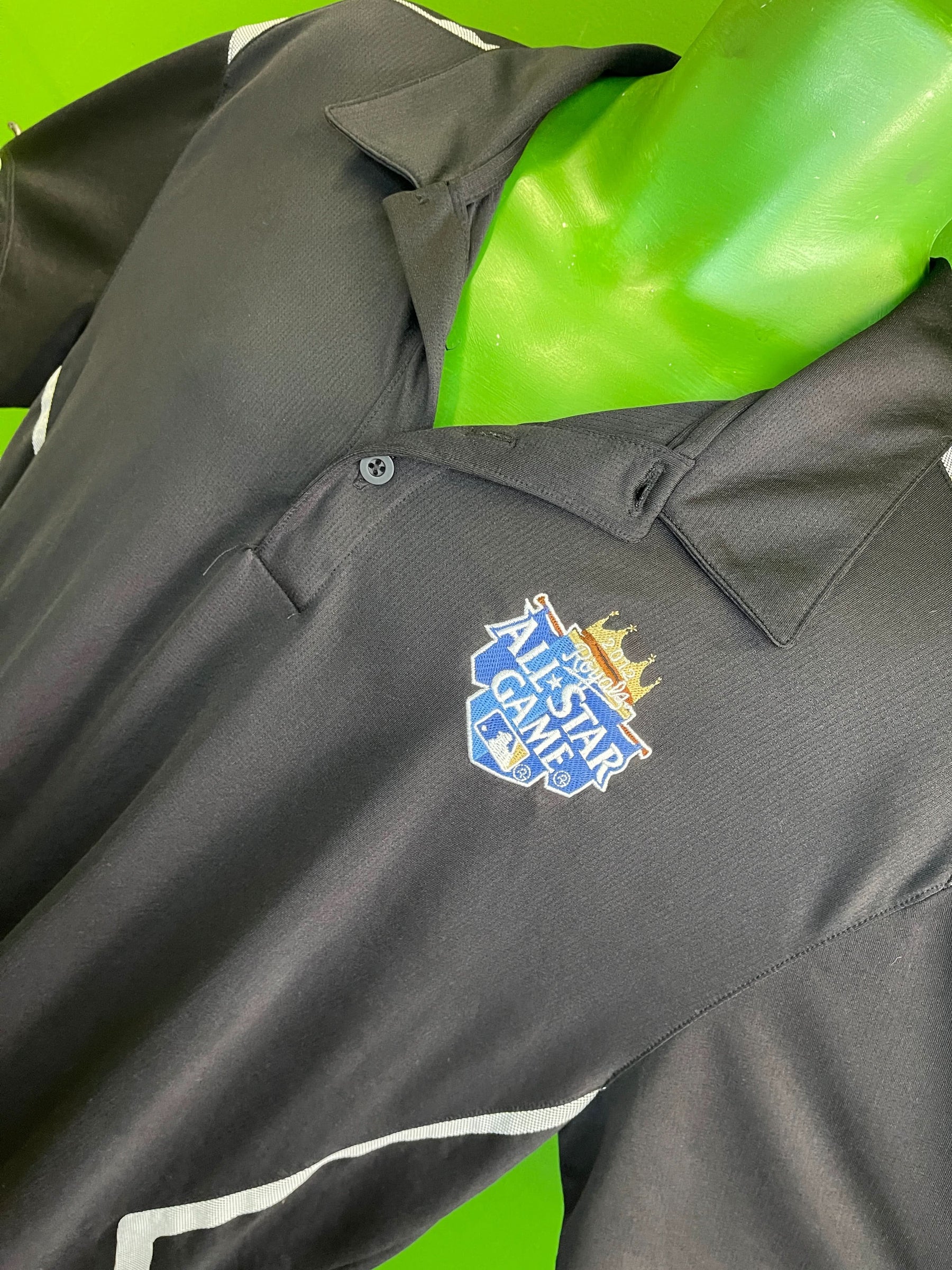 MLB Kansas City Royals 2012 All Star Game Black Golf Polo Shirt Men's 2X-Large