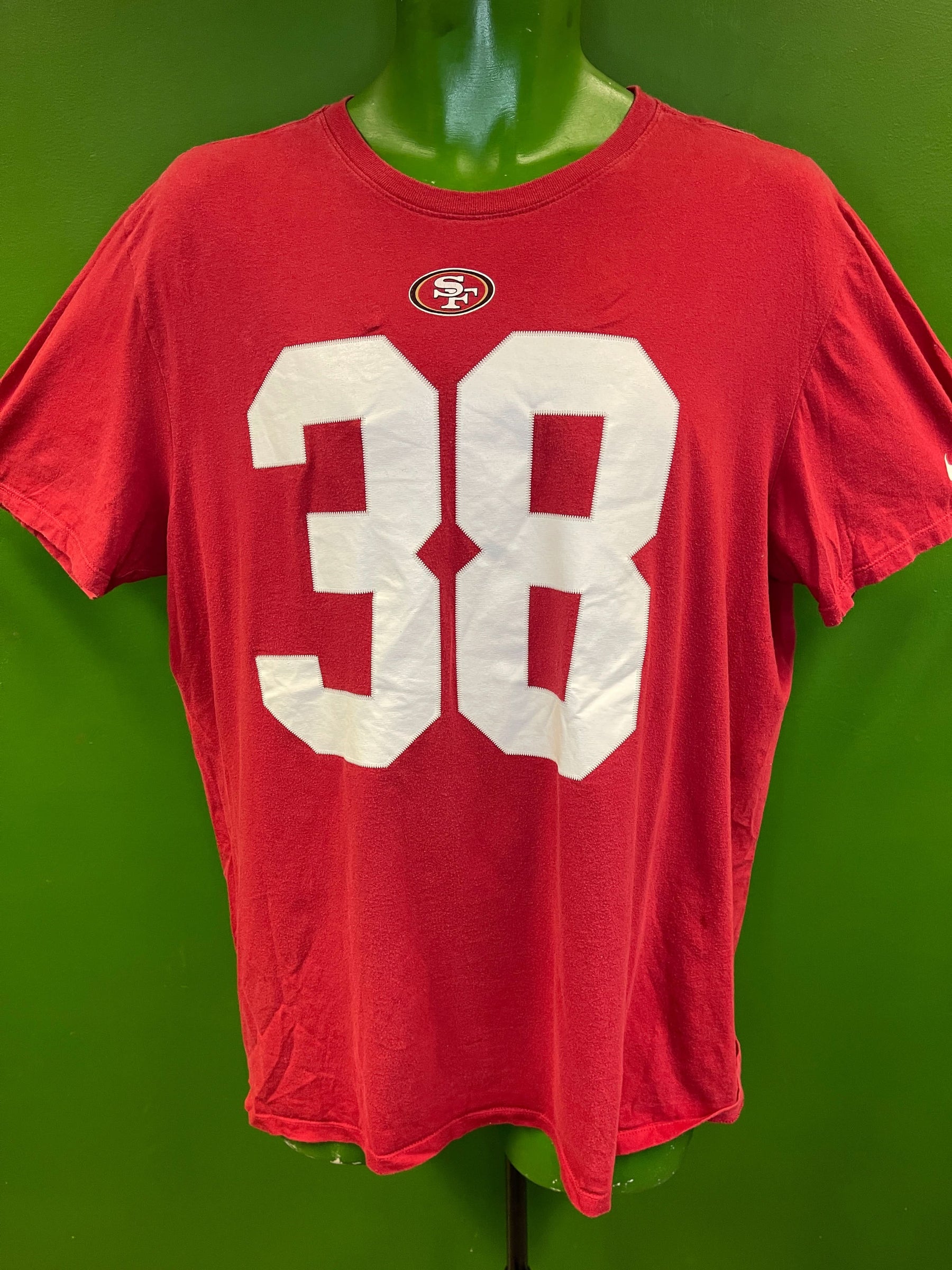 NFL San Francisco 49ers Jarryd Hayne #38 T-Shirt Men's X-Large