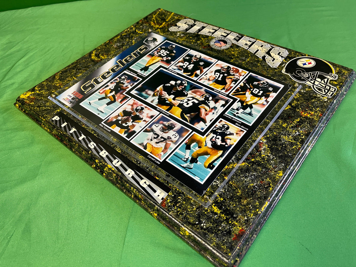 NFL Pittsburgh Steelers Handmade 1995 Team Plaque