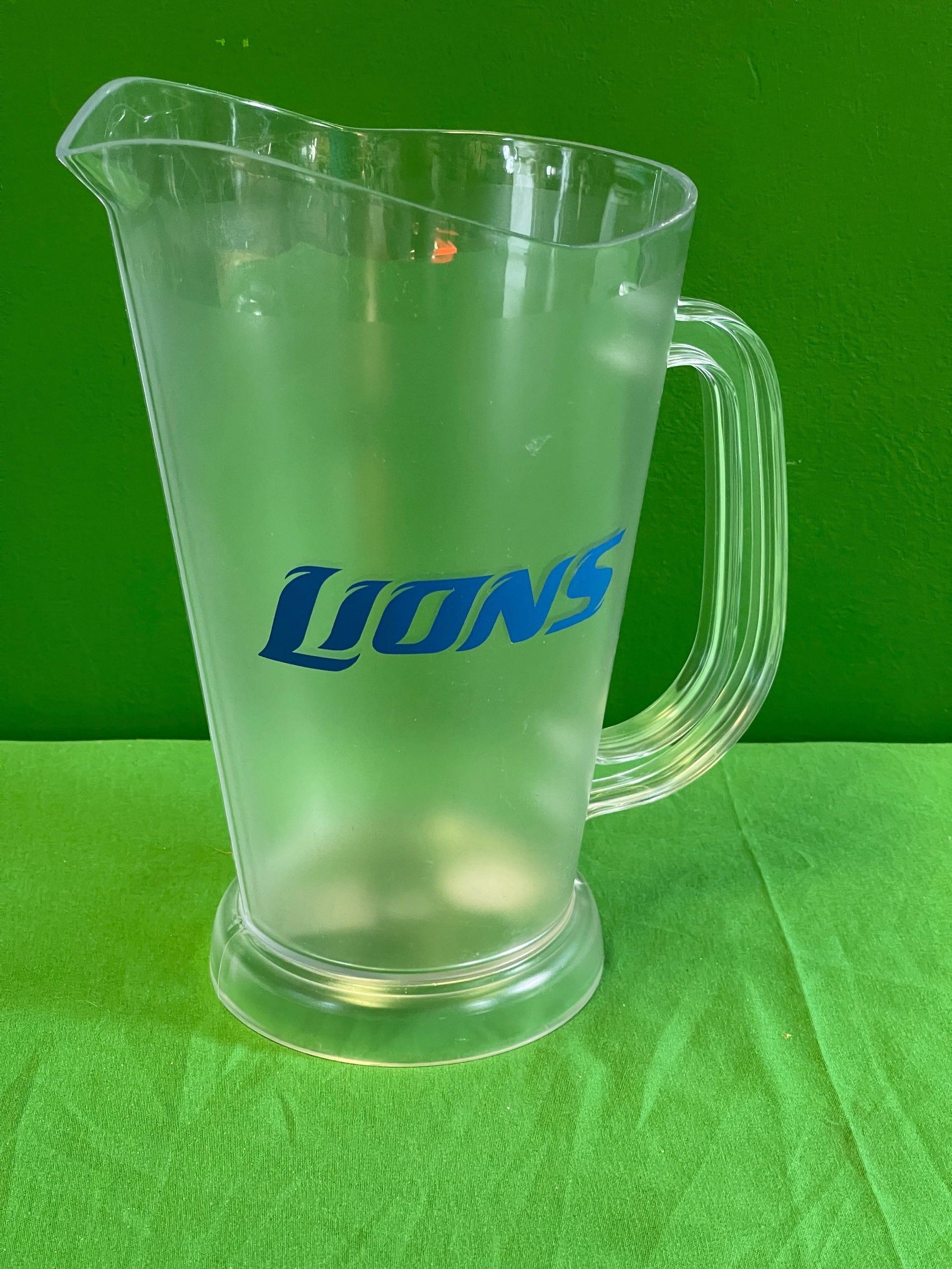 NFL Detroit Lions Plastic Beer Pitcher/Jug NWOT