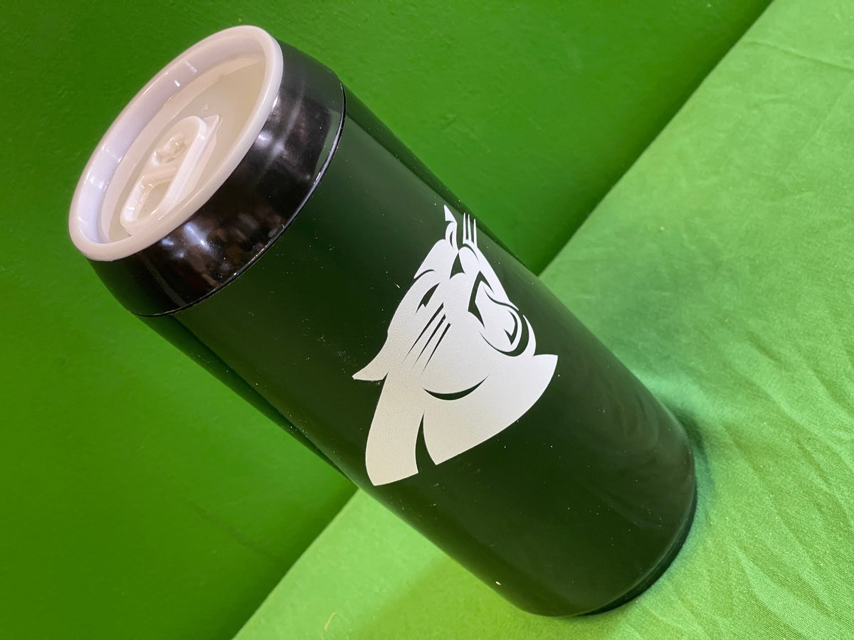 NFL Carolina Panthers Liscensed Plastic "Can" Travel Cup NWT
