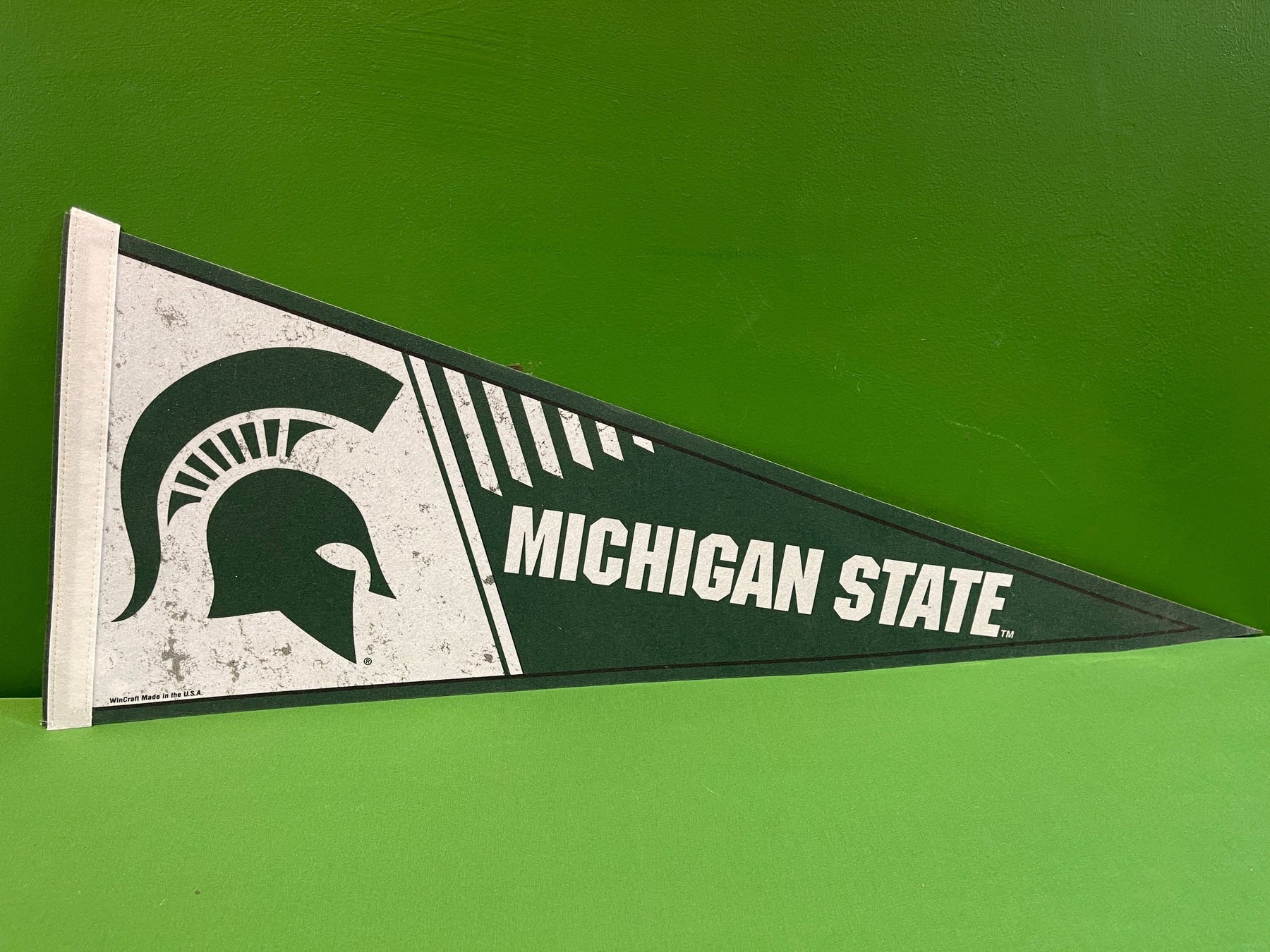 NCAA Michigan State Spartans Wincraft Pennant Fan Cave!