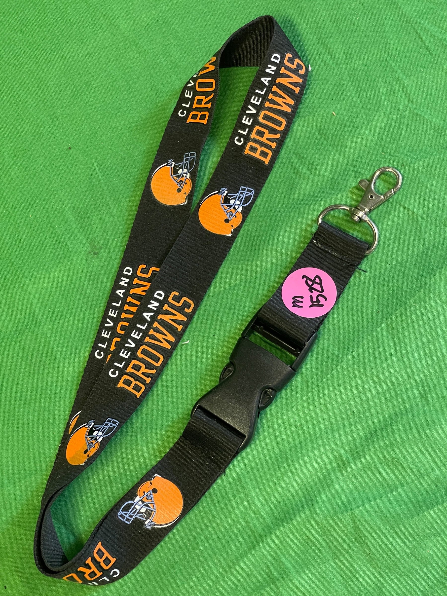 NFL Cleveland Browns Lanyard w/Detachable Key Clip