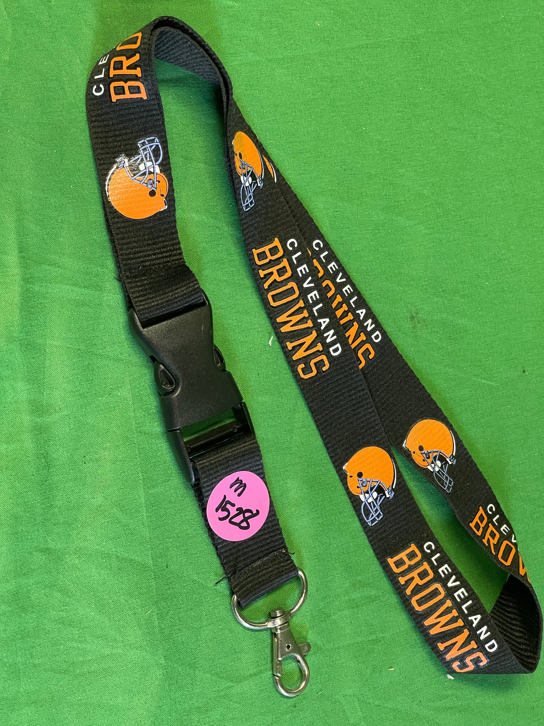 NFL Cleveland Browns Lanyard w/Detachable Key Clip