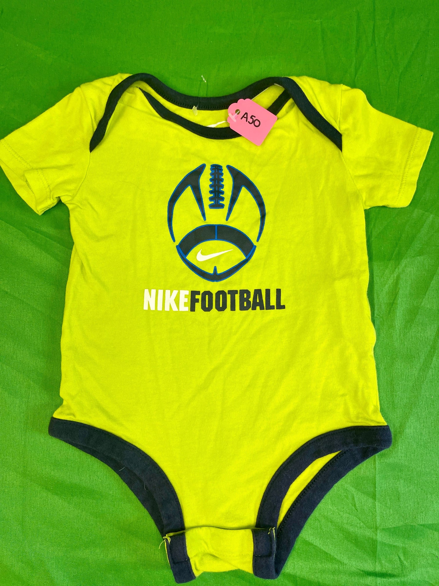 American Football 100% Cotton Bodysuit/Vest Infant Baby 3-6 Months