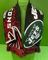 NFL Atlanta Falcons vs New York Jets 2021 International Series Scarf NWT