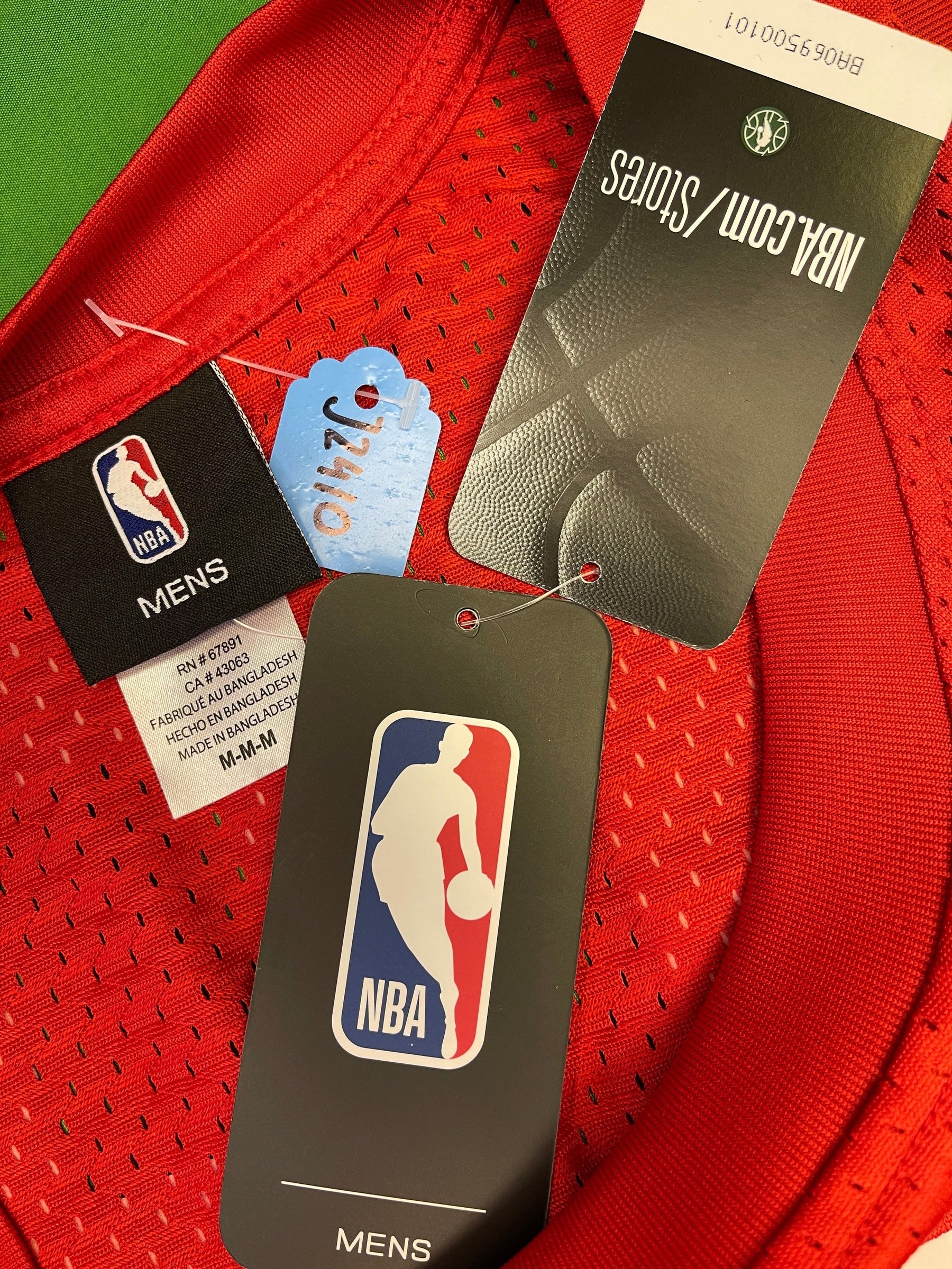NBA Houston Rockets James Harden #13 Mesh Basketball Jersey Men's Medium NWT