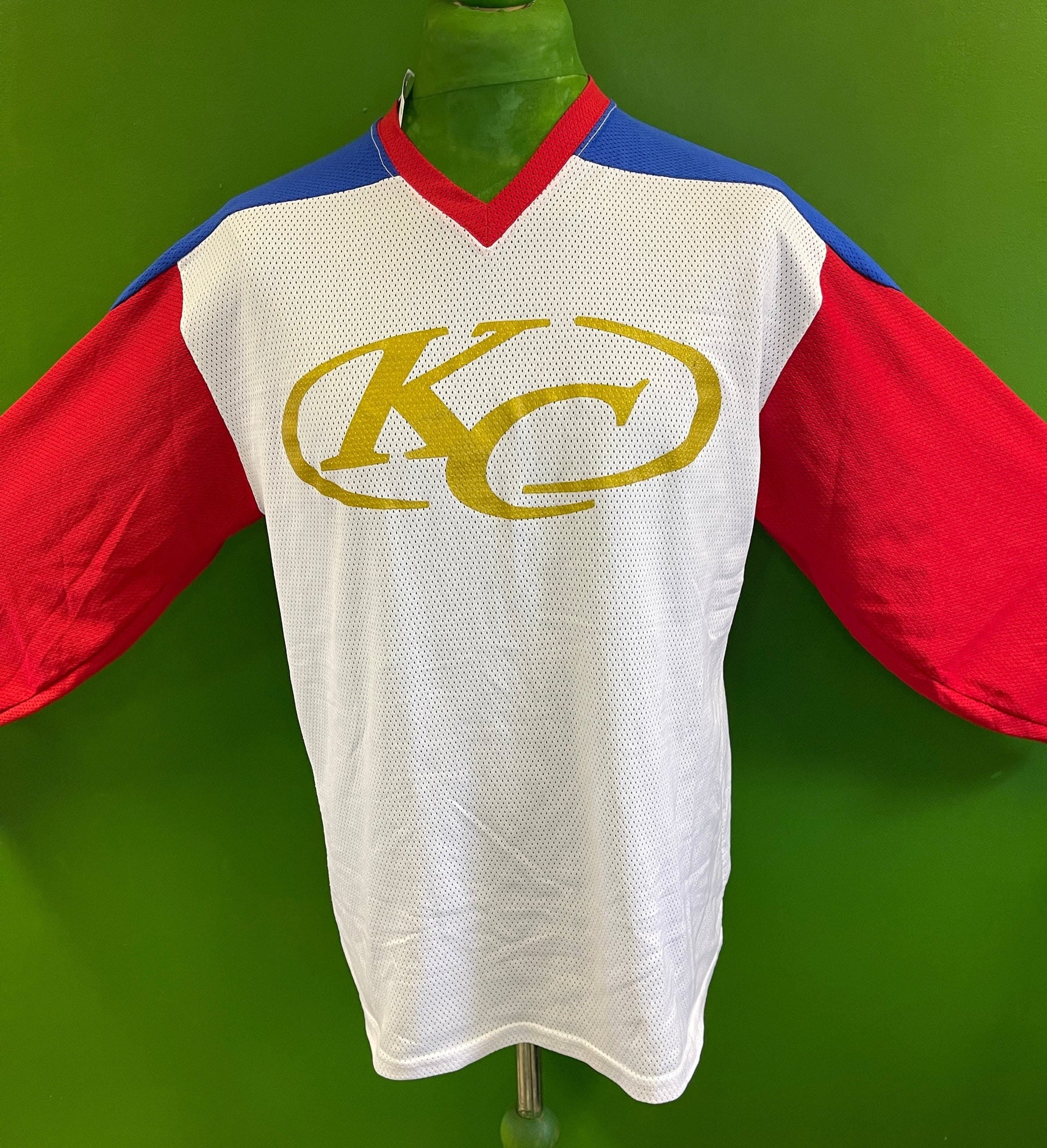 Vintage Ice Hockey "KC" #48 Mesh Jersey Men's Medium