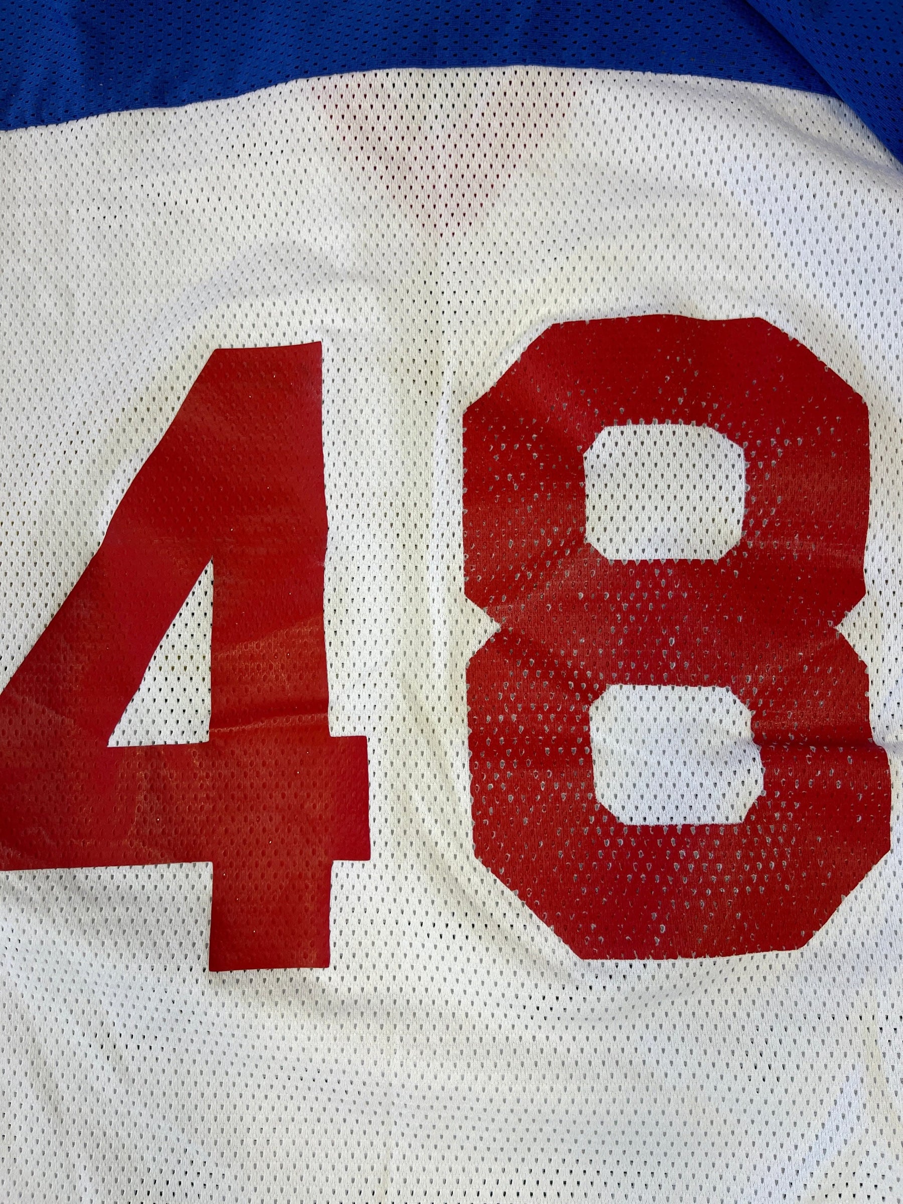 Vintage Ice Hockey "KC" #48 Mesh Jersey Men's Medium
