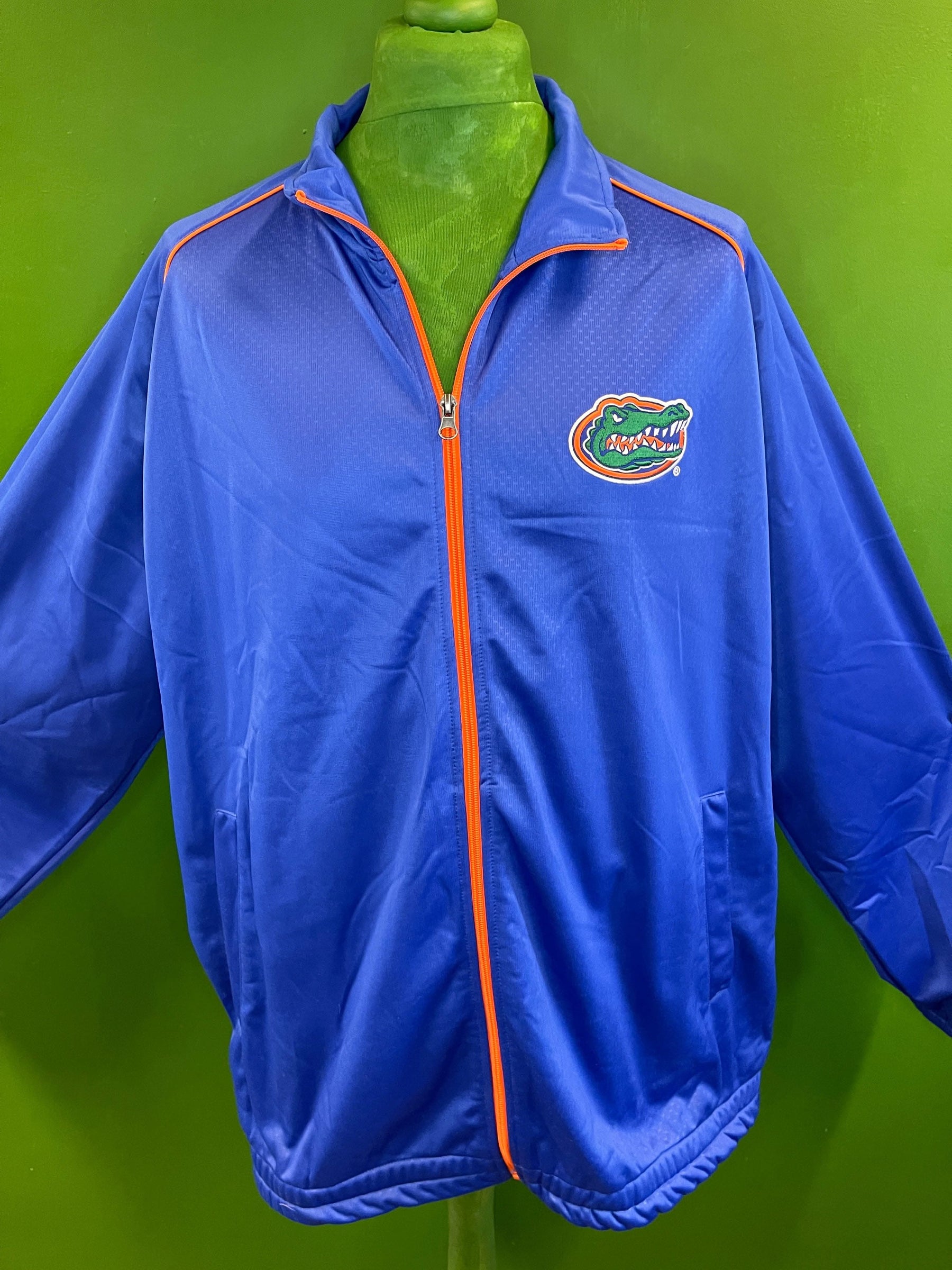 NCAA Florida Gators GIII Stitched Blue Full-Zip Jacket Men's 2X-Large