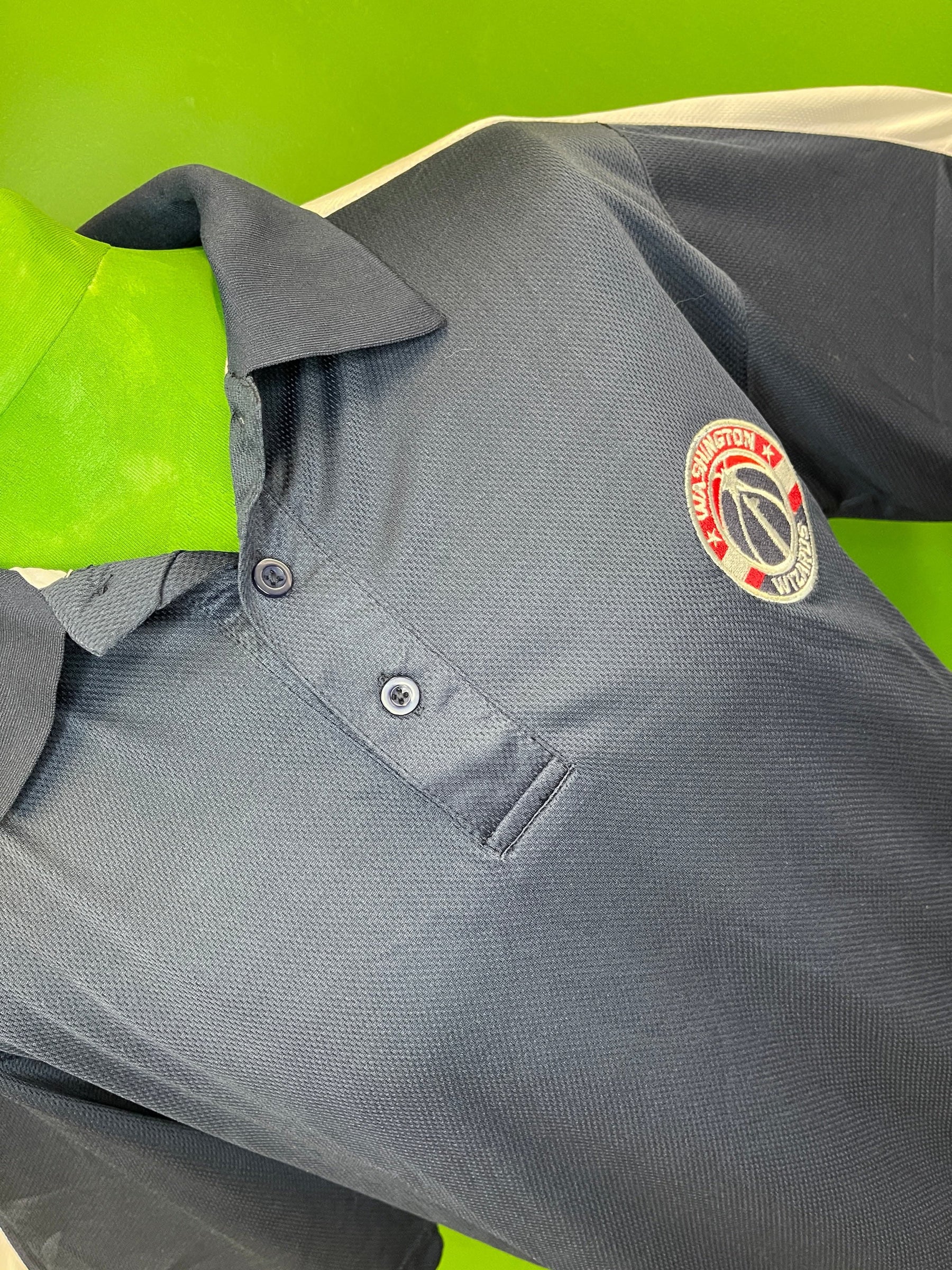 NBA Washington Wizards Majestic Golf Polo Shirt Men's Medium Tall NWT