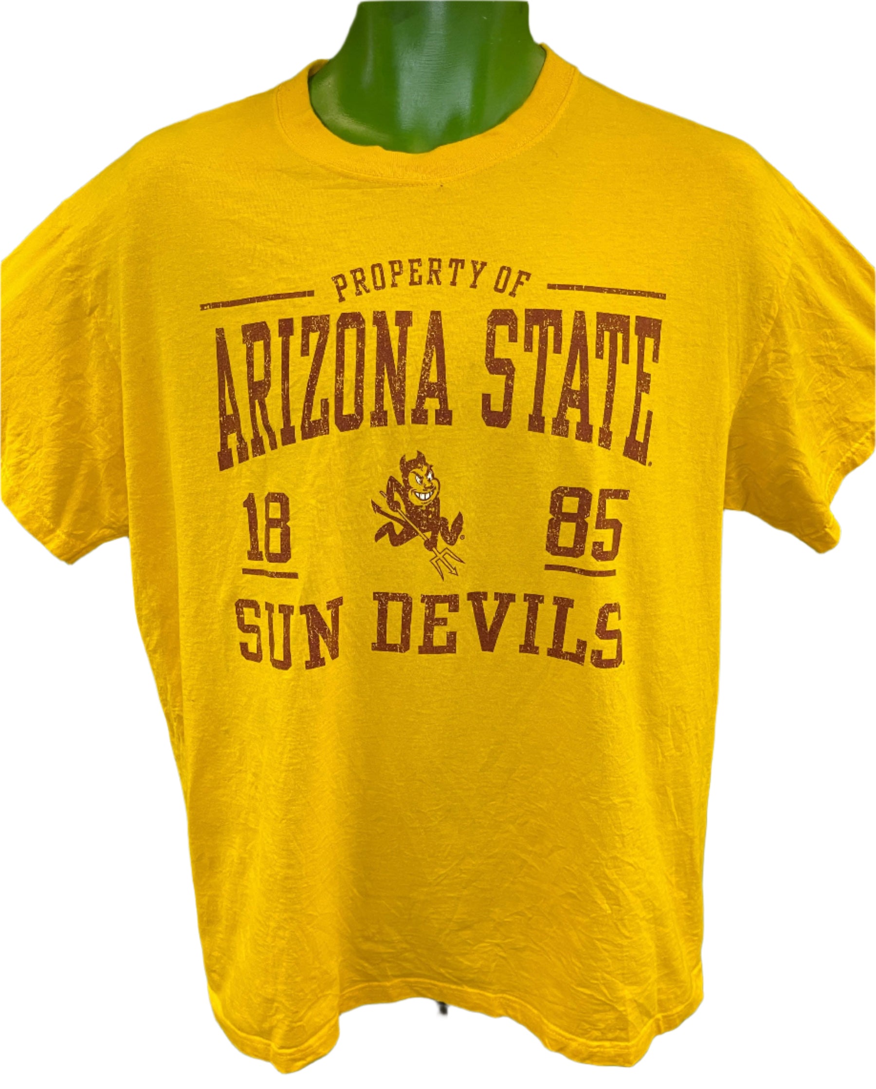 NCAA Arizona State Sun Devils 100% Cotton T-Shirt Men's Large