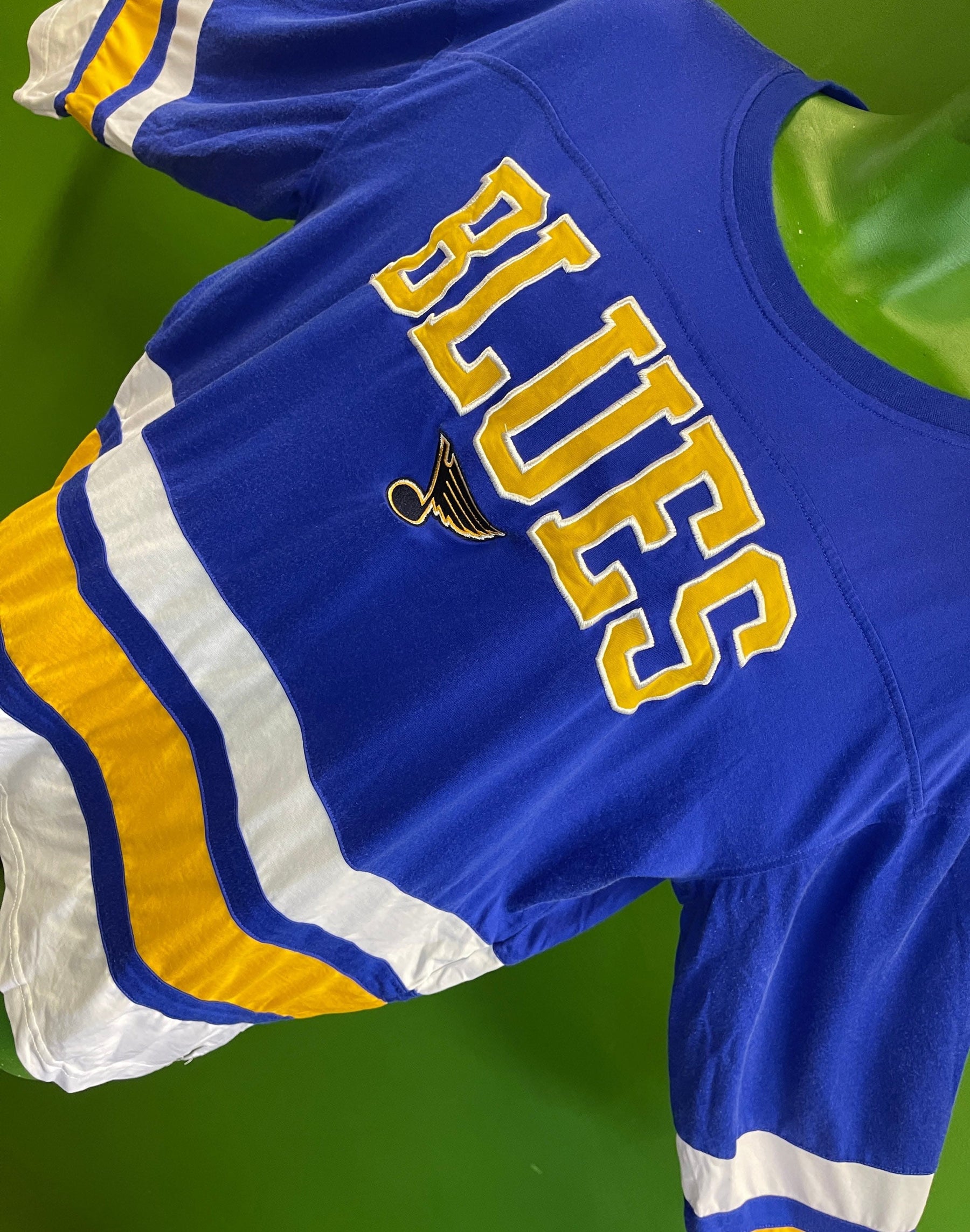 NHL St Louis Blues Stitched L/S T-Shirt Men's X-Large