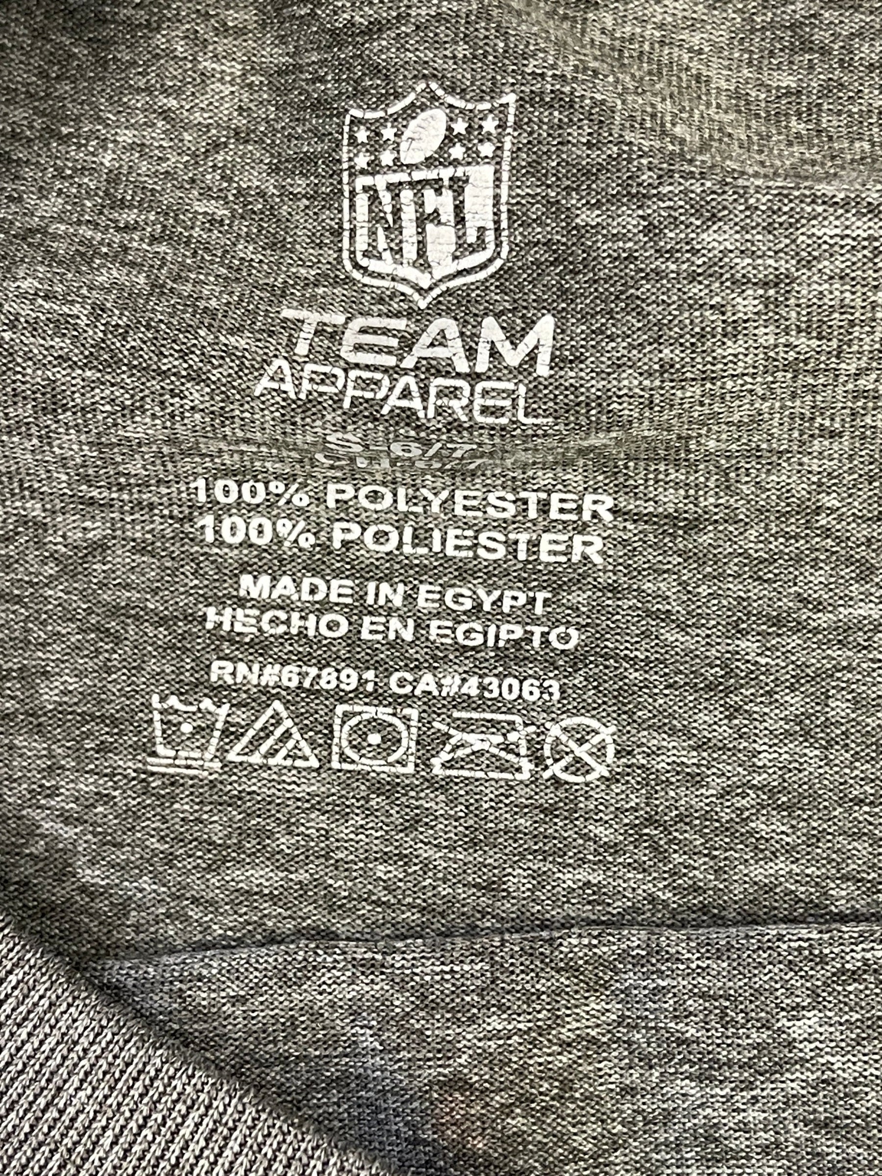 NFL New England Patriots Heathered Grey T-Shirt Youth Small 6-7
