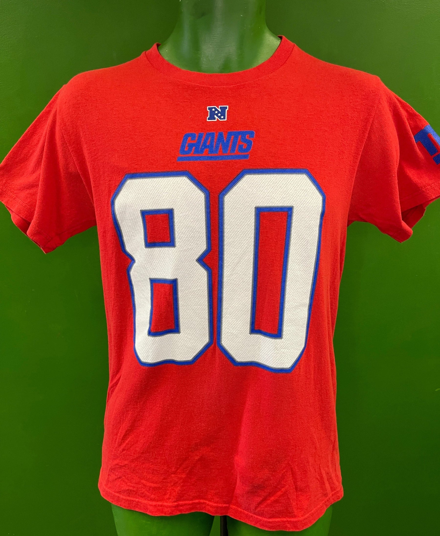 NFL New York Giants Victor Cruz #80 T-Shirt Men's Small