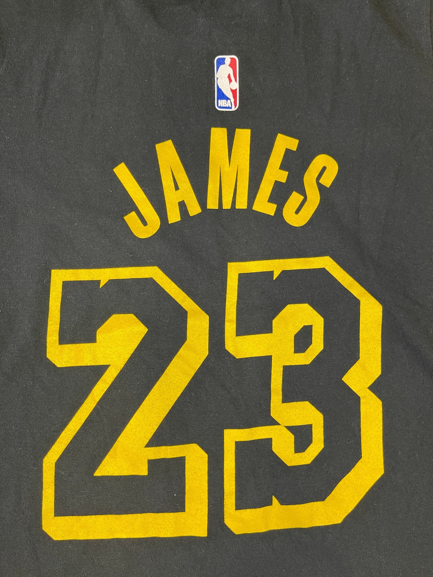 NBA Los Angeles Lakers Lebron James #23 Dri-Fit T-Shirt Youth Small 8